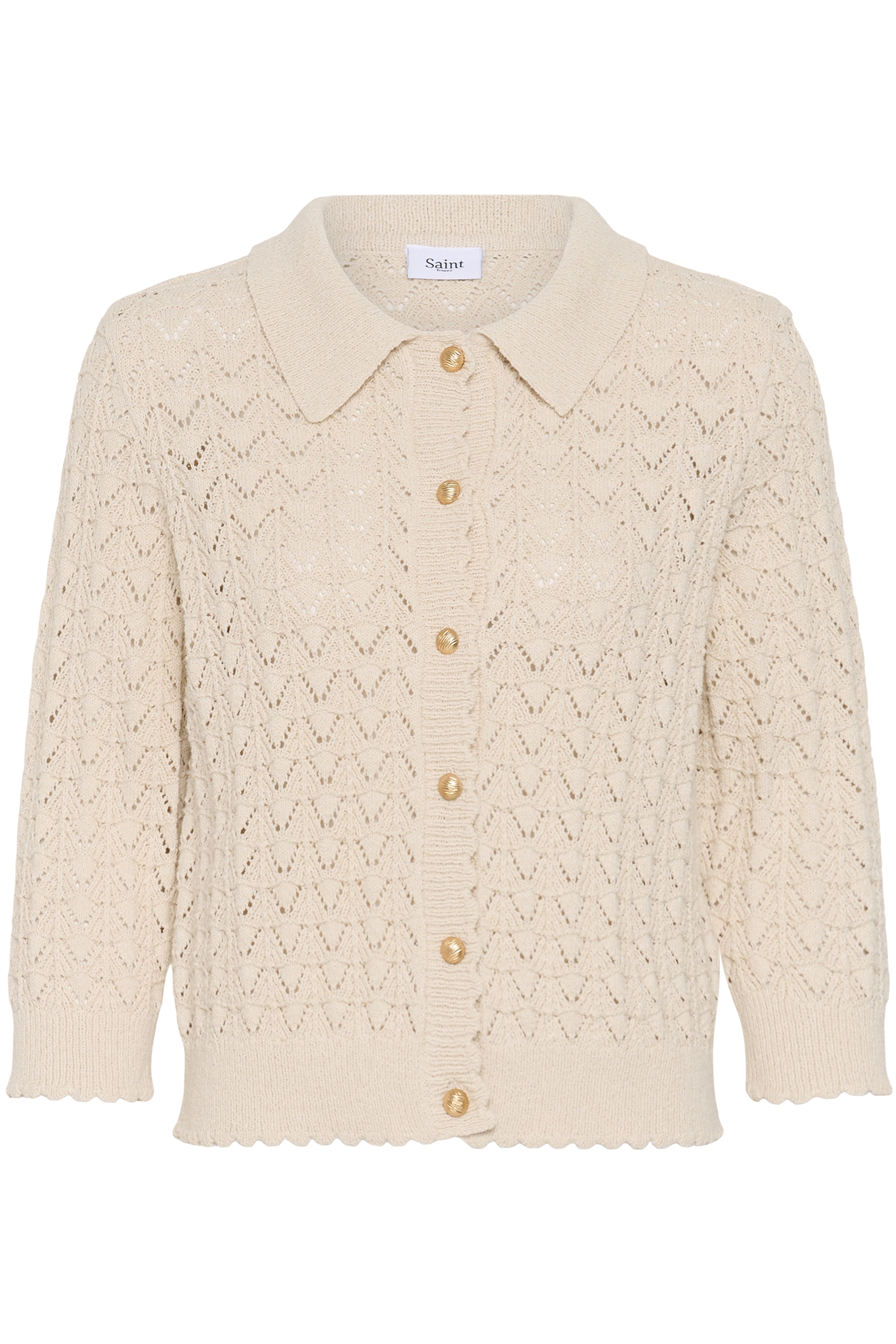 Saint Tropez Strickjacke "Damen Strickjacke SylvieSZ"