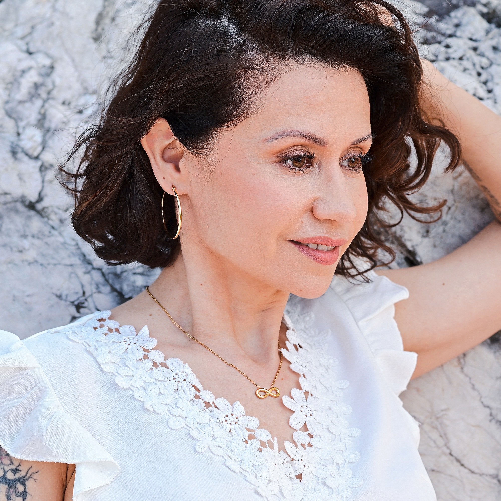 Adelia´s Paar Creolen »Damen Ohrringe – Creole aus Edelstahl« Ein kleines Geschenk mit großer Wirkung