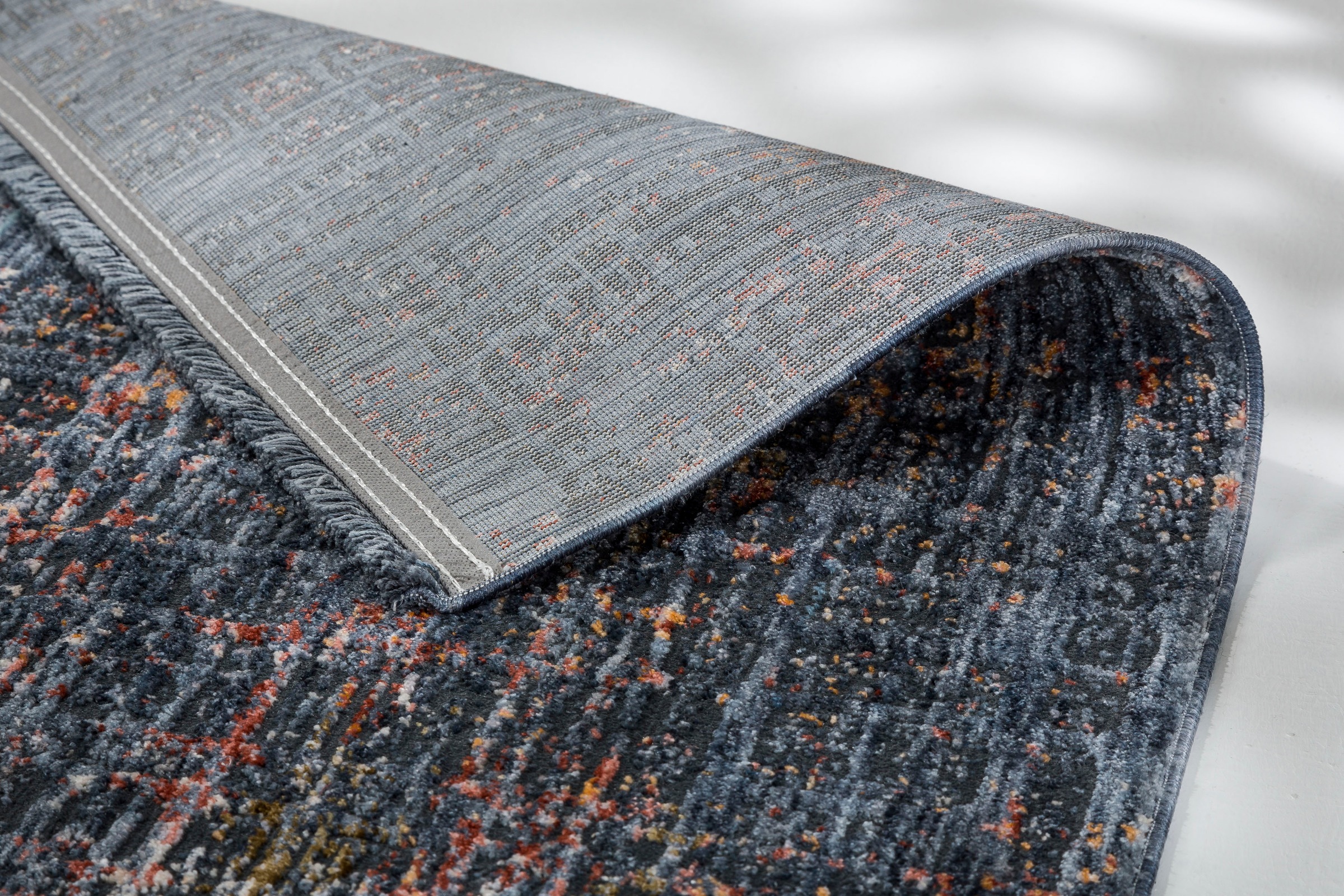 Thumbnail - ASTRA Teppich "Ana 213" rechteckig 6 mm Höhe mit Fransen, Vintage, Wohnzimmer