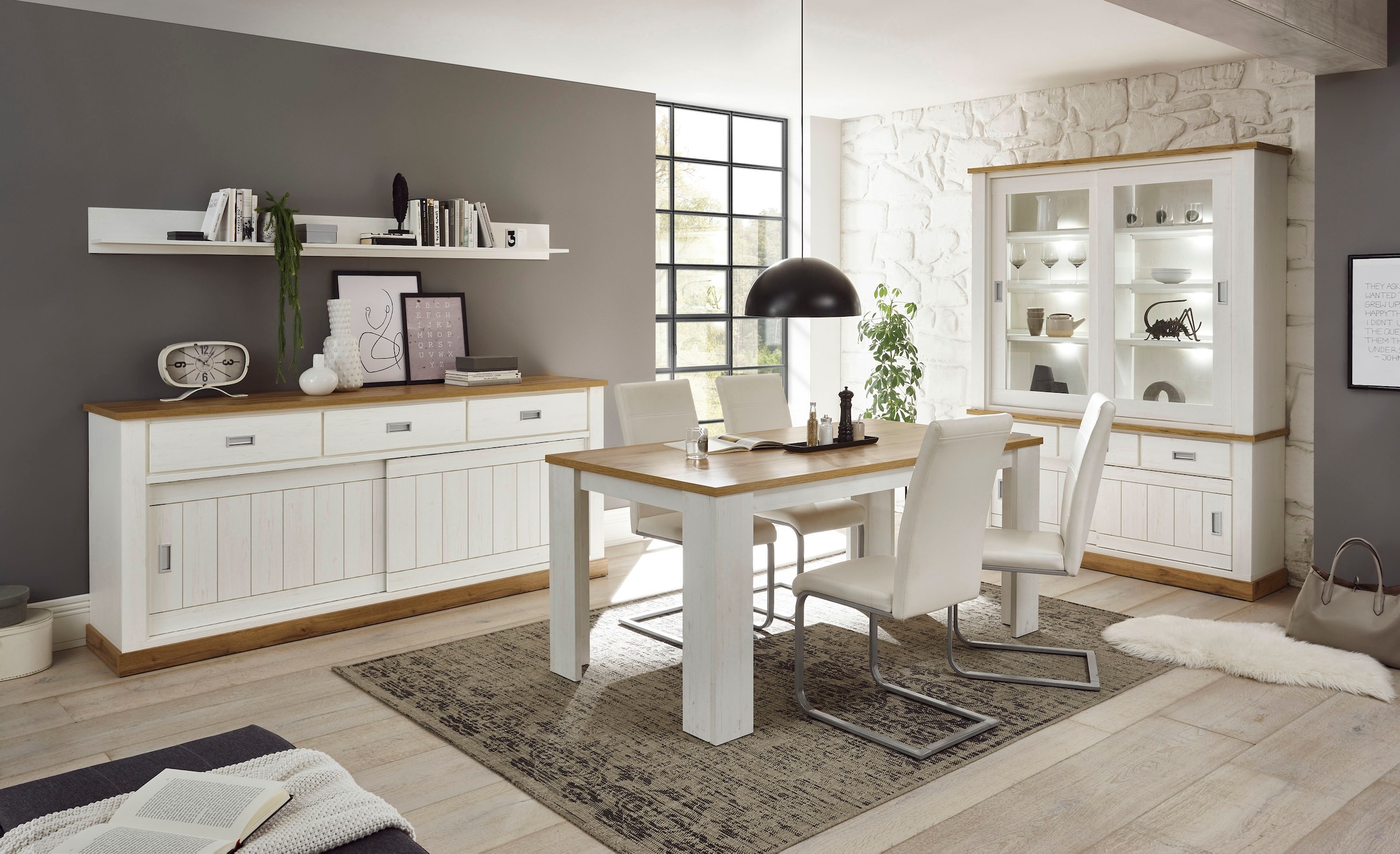 Home affaire Sideboard »ORLANDO«, Breite ca. 215 cm