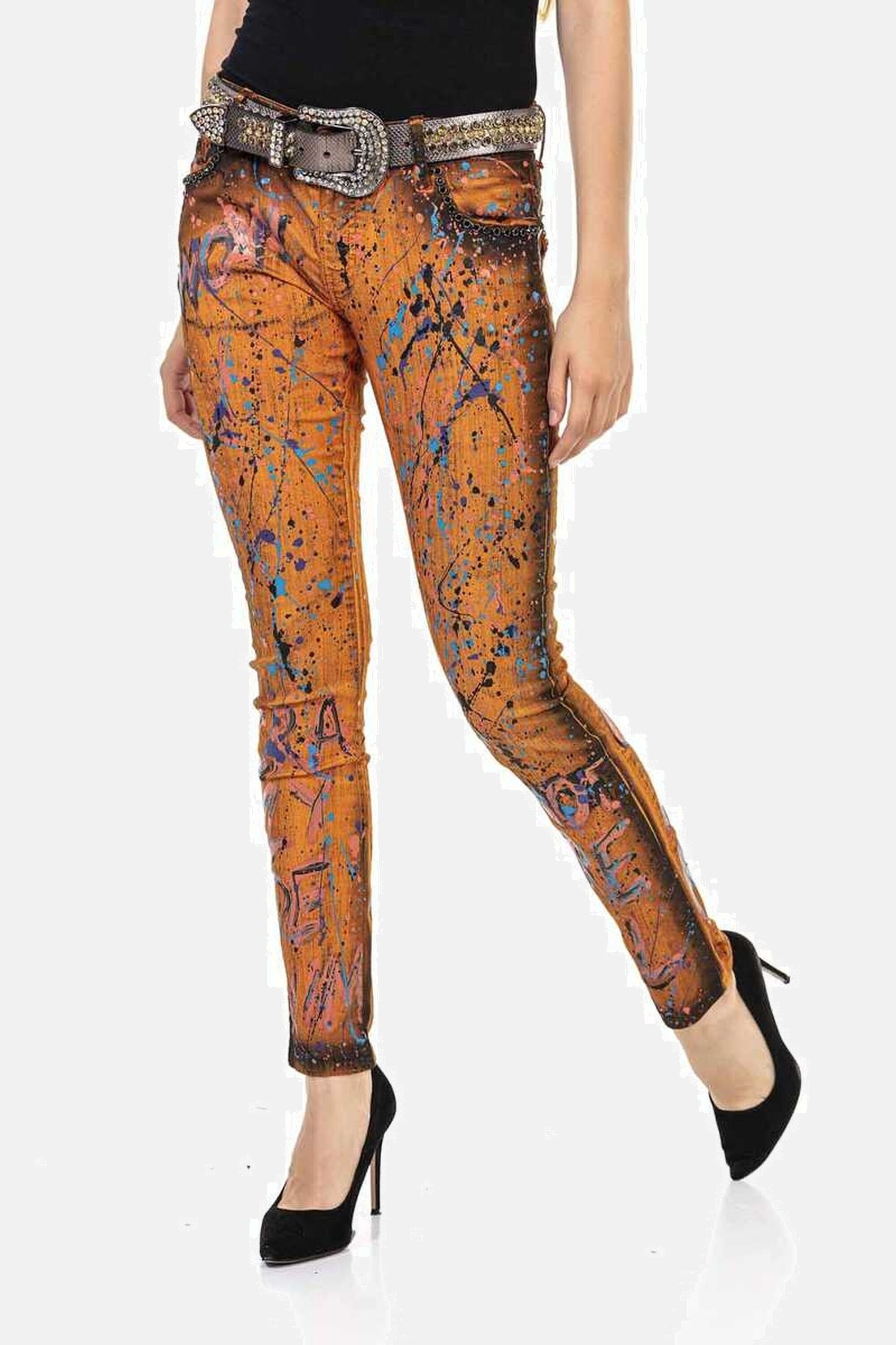 Cipo & Baxx Slim-fit-Jeans »Jeans«, Im 5-Pocket-Style, WD445
