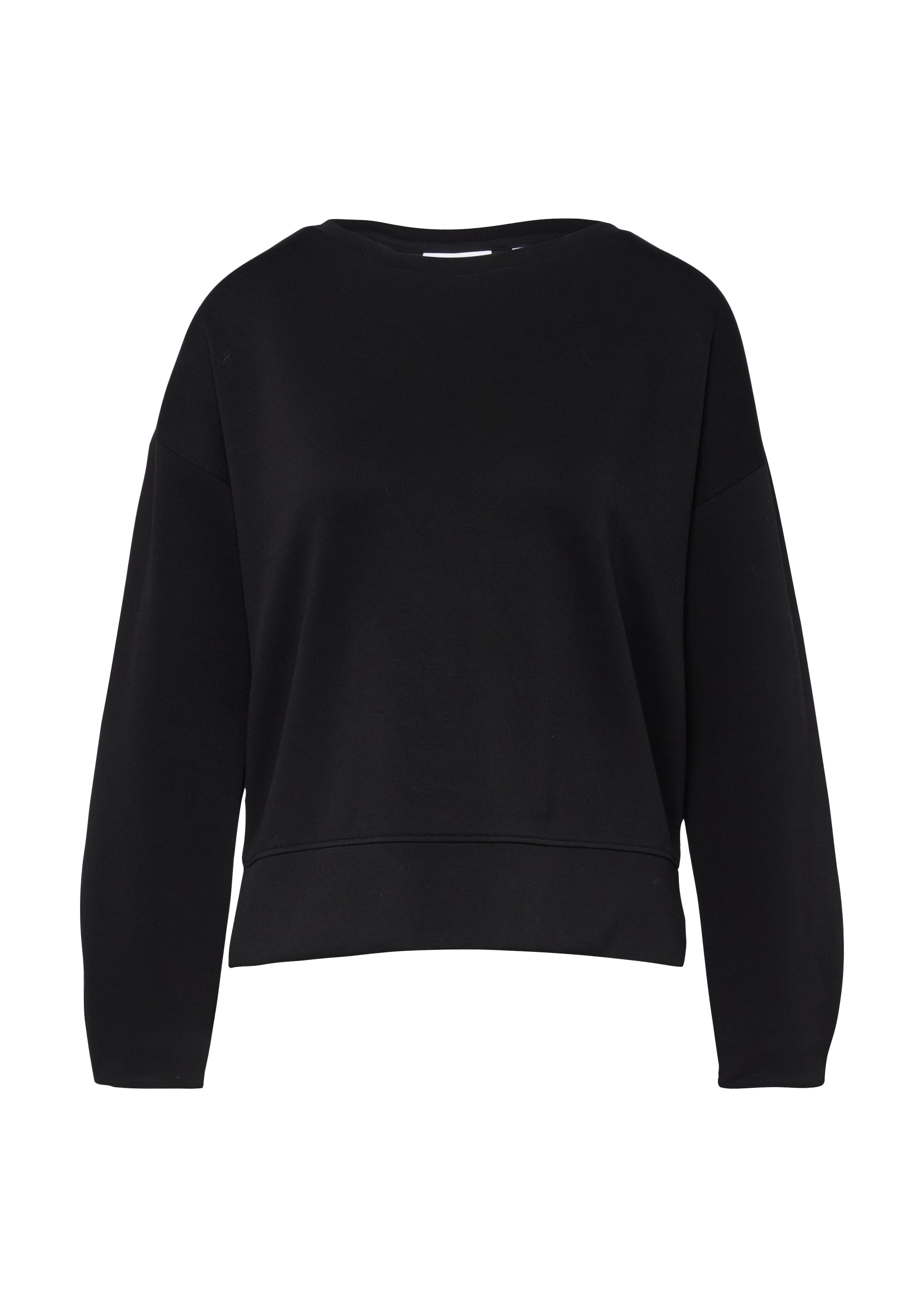 Comma Sweater , unifarben, mit Viskose und Stretch
