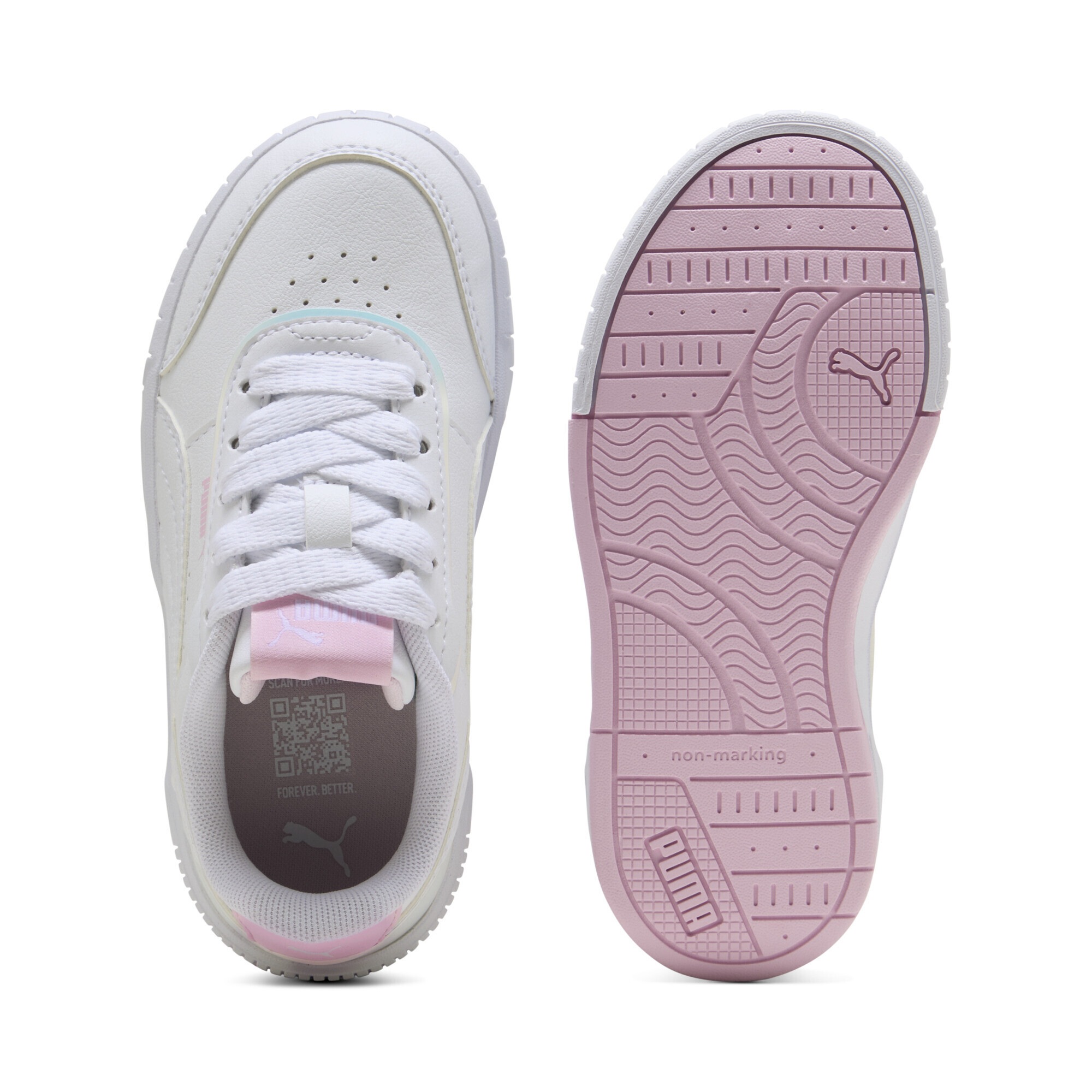 Puma Carina Mia Sneaker White Pearl Pink 33 3