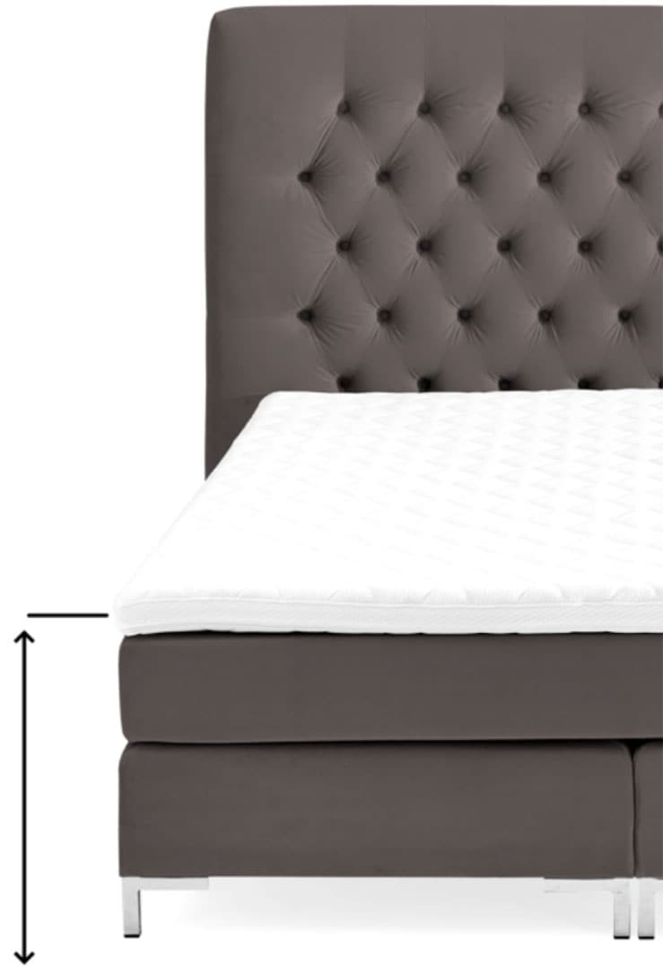 ATLANTIC home collection Boxbett »Borgholm«, mit Taschen-Federkernmatratze, Bettkasten und Absetzung im Kopteil