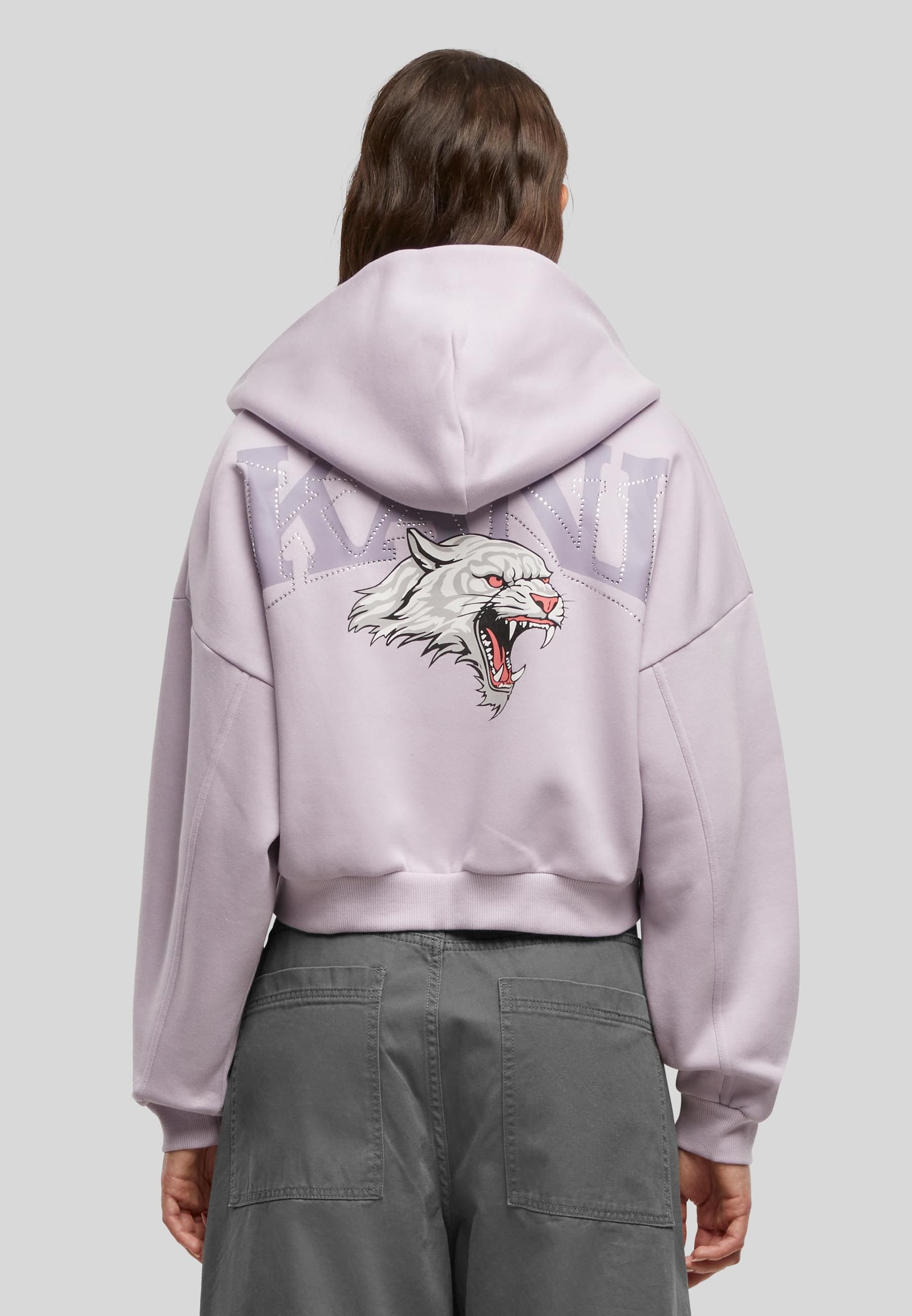 Karl Kani Sweatjacke »Karl Kani Chest Signature Snow Tiger Zip Hoodie«