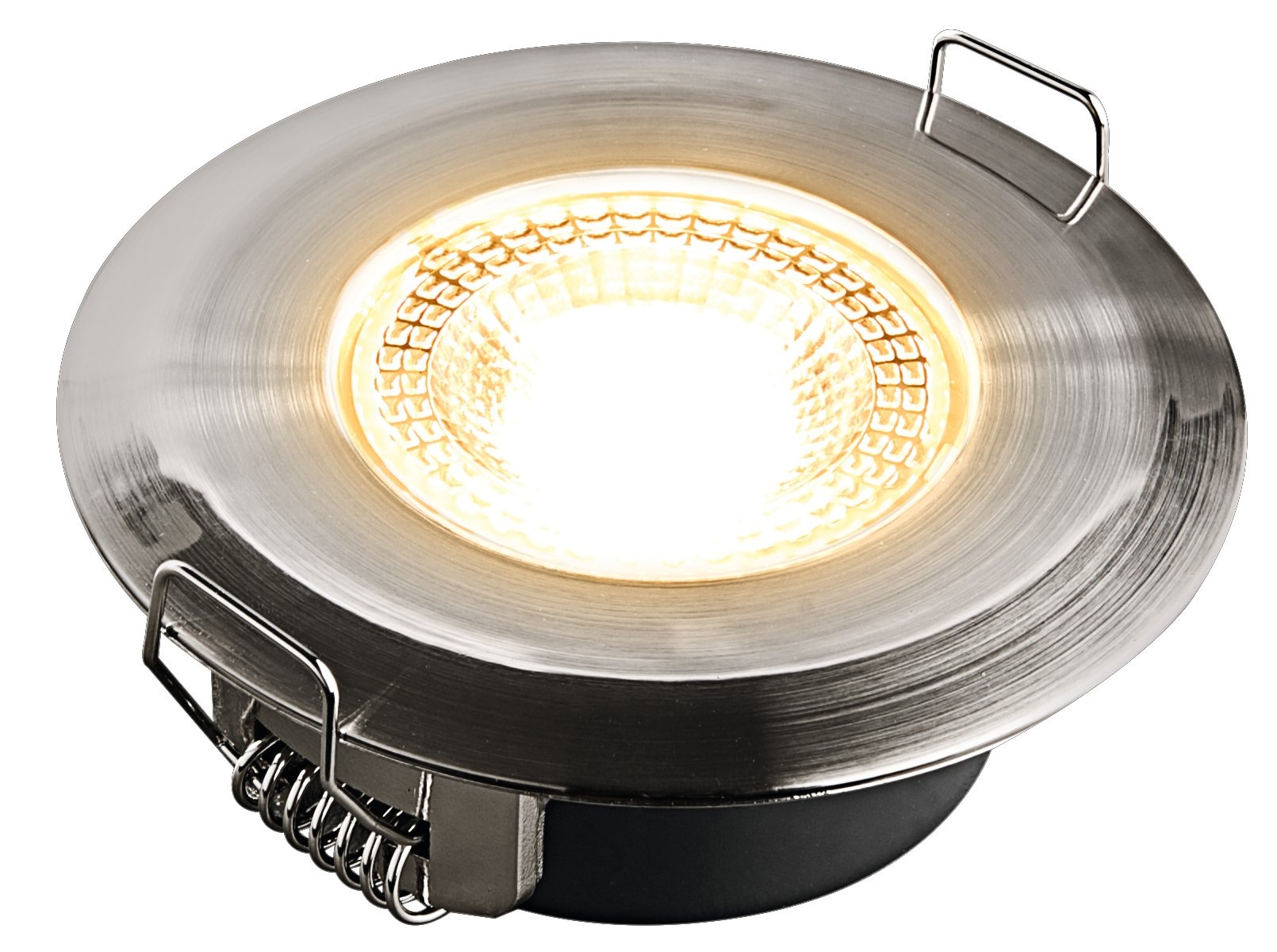 HEITRONIC LED Einbaustrahler »DL7202«, 1 flammig-flammig, wechselnde Farbringe, Einbauleuchte, Downlight,Feuchträume geeignet