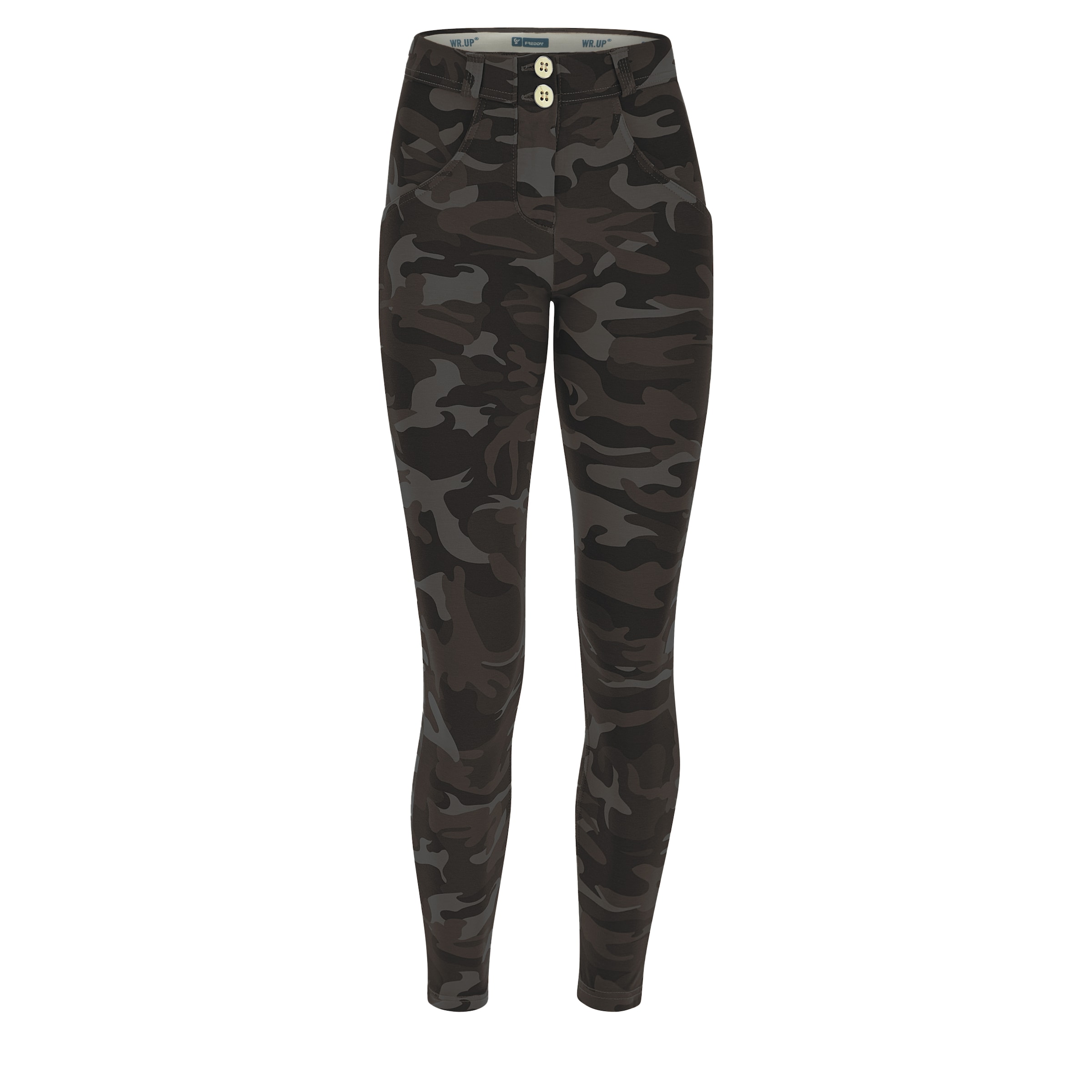 Freddy 7/8-Hose "WRUP REGULAR SUPERSKINNY 7/8", mit All-Over-Camouflage-Mus günstig online kaufen