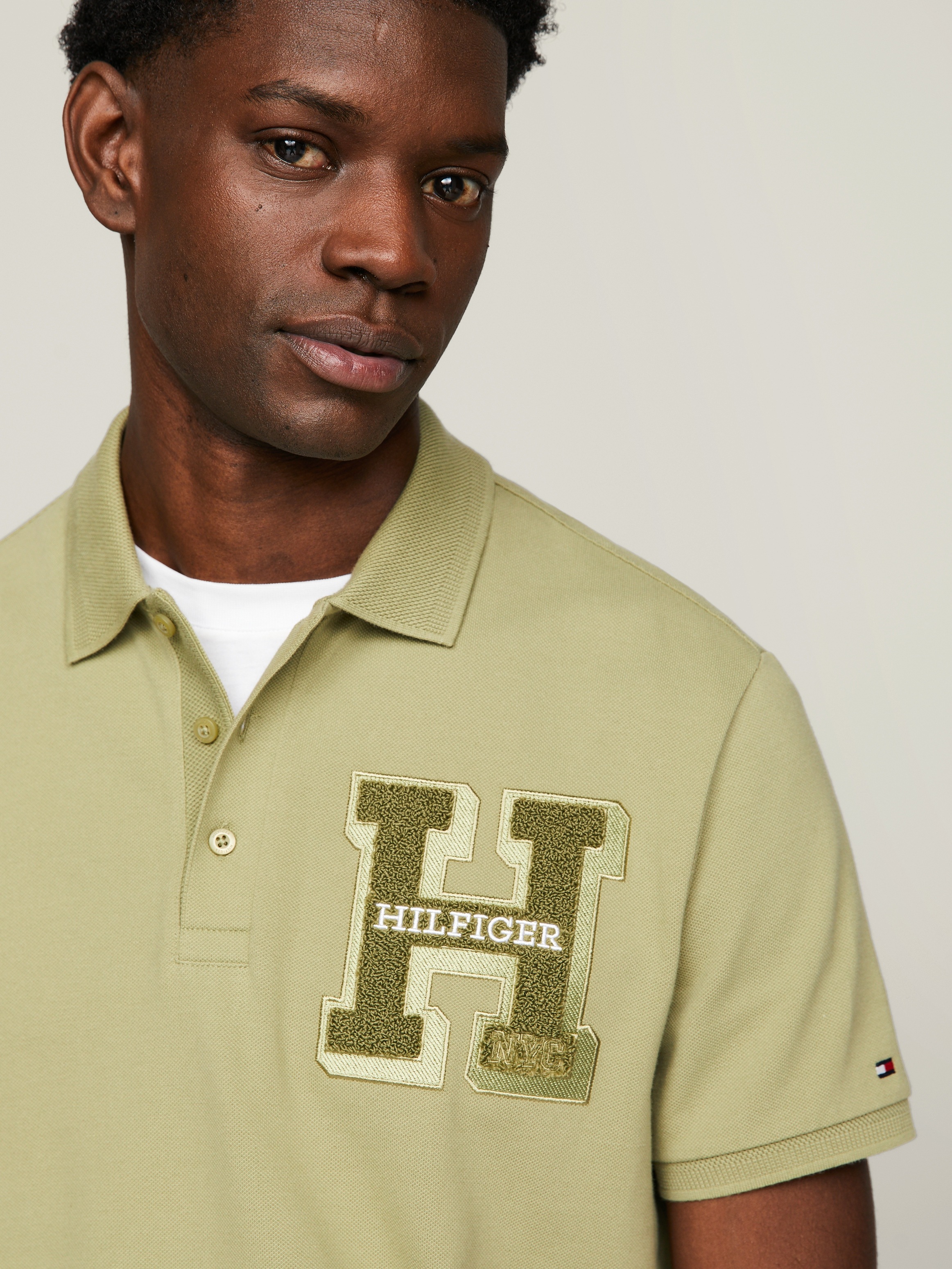 Tommy Hilfiger Poloshirt »BOUCLE H EMBRO REG POLO«