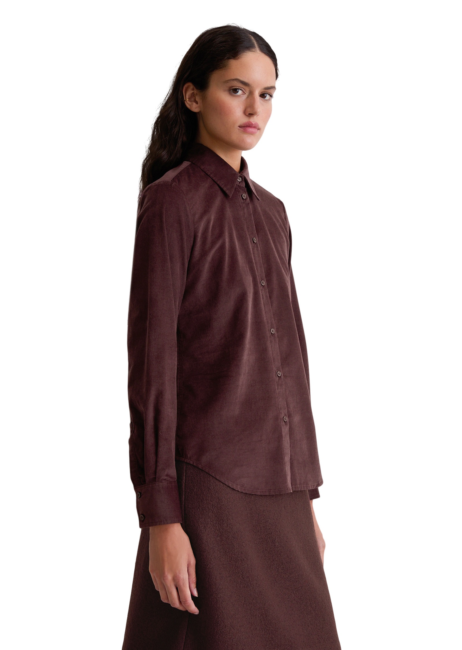 Marc O'Polo Langarmbluse »aus Organic-Cotton-Viskose-Mix«