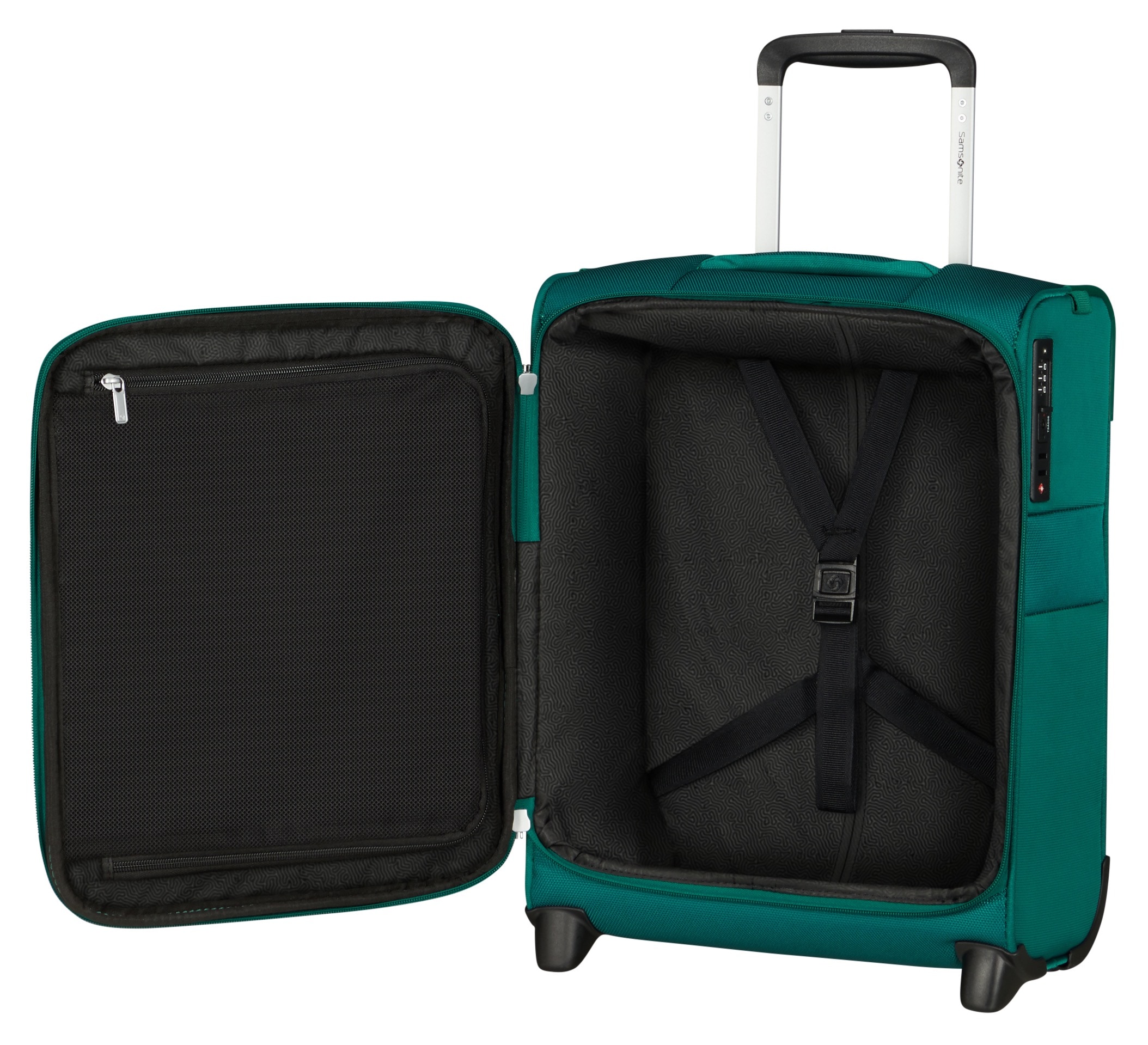 Samsonite Weichgepäck-Trolley »UPRIGHT 45/16 UNDERSEATER«, 2 Rollen, Handgepäck-Koffer, Reisekoffer, Koffer, Weichschalenkoffer, Trolley