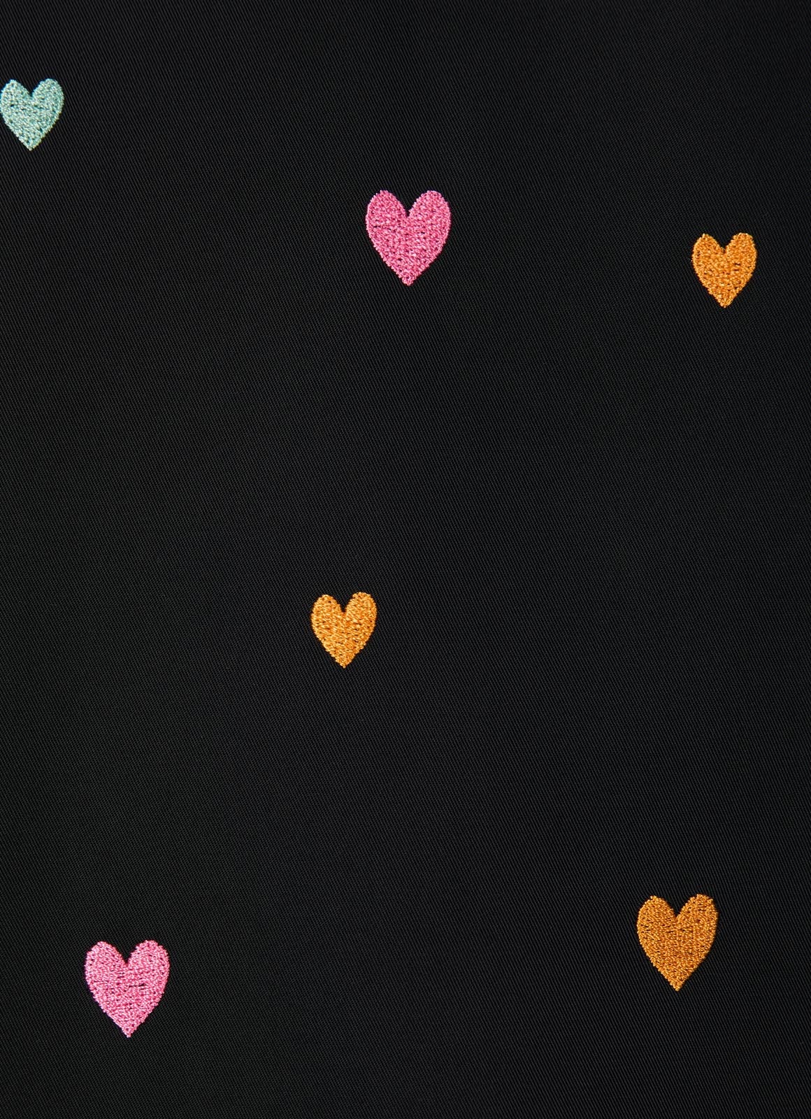 Thumbnail - Ragwear Blouson "LUNARA HEARTS" Mit bunter Allover-Herzchenstickerei