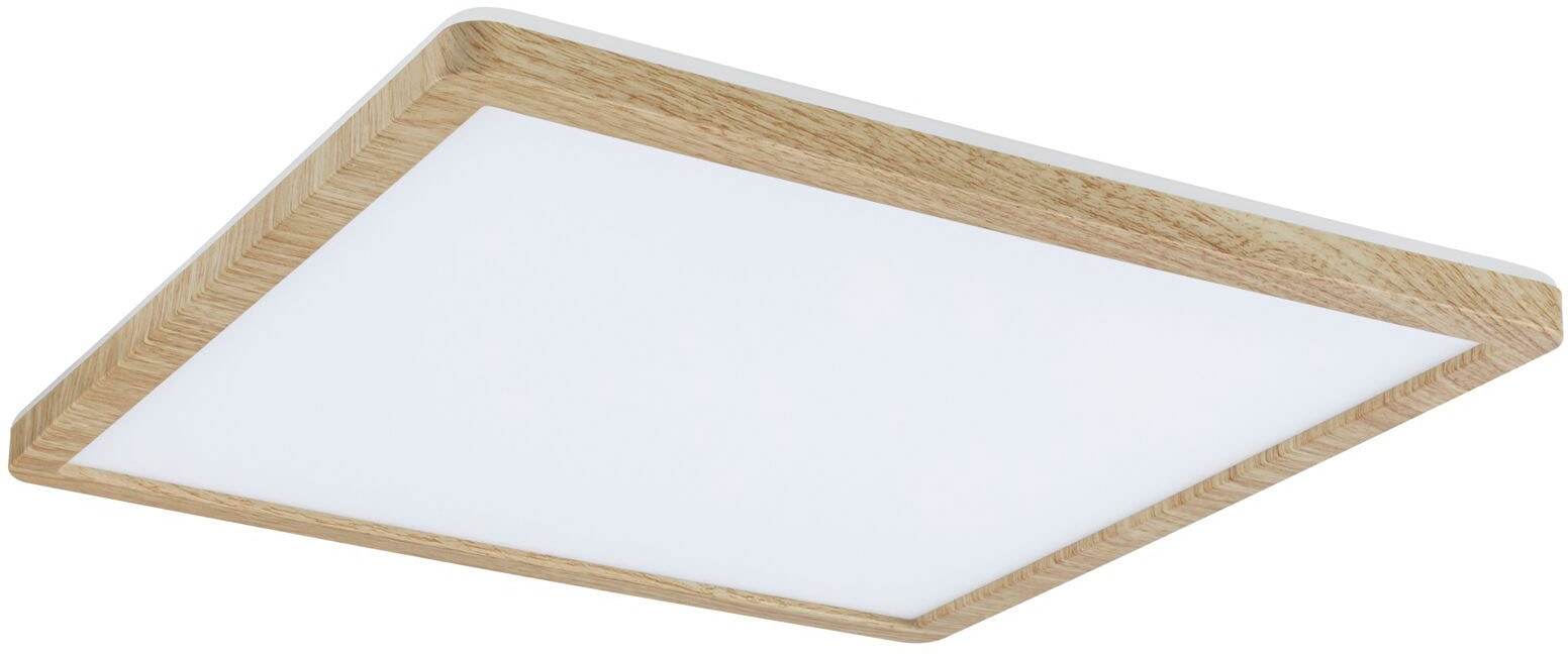 Paulmann LED Panel »Atria Shine 16W 3000K 293x293 Eiche Kunststoff IP44«, 1 flammig-flammig, Hintergrundbeleuchtung