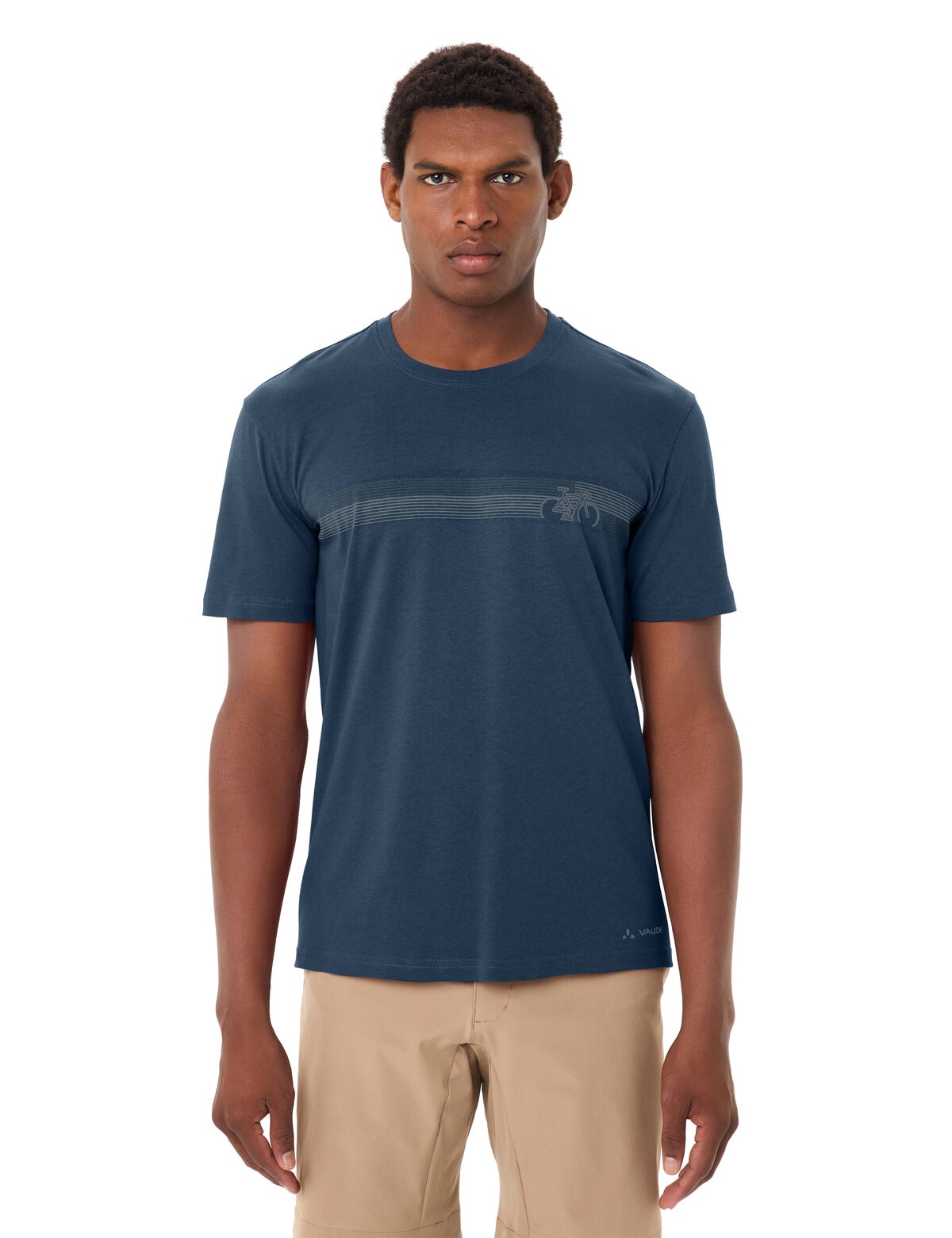 VAUDE "MENS CYCLIST T-SHIRT V" sportliche Passform, kurze Ärmel, für vielseitige Aktivitäten