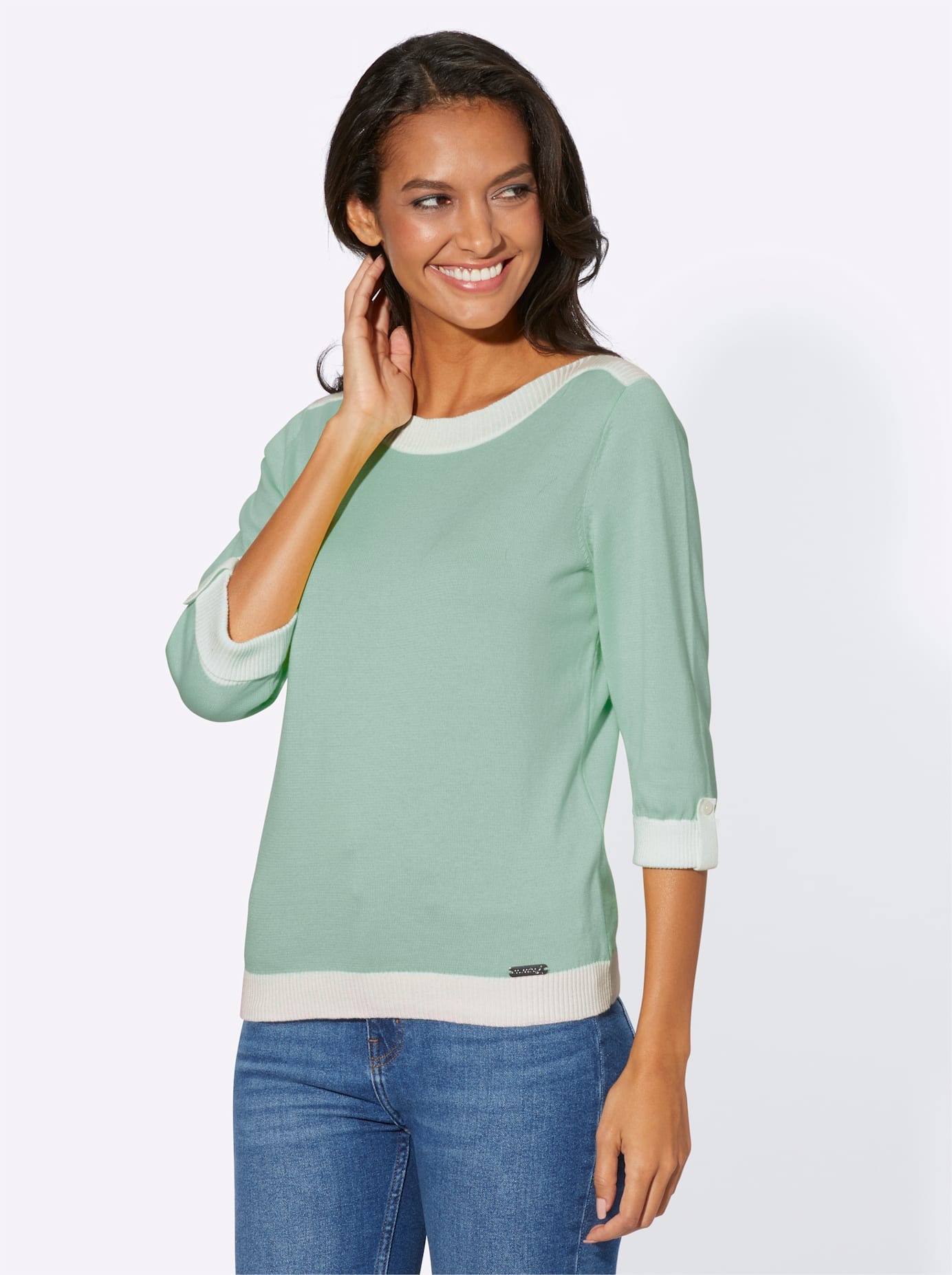 Casual Looks 3/4 Arm-Pullover »Pullover«