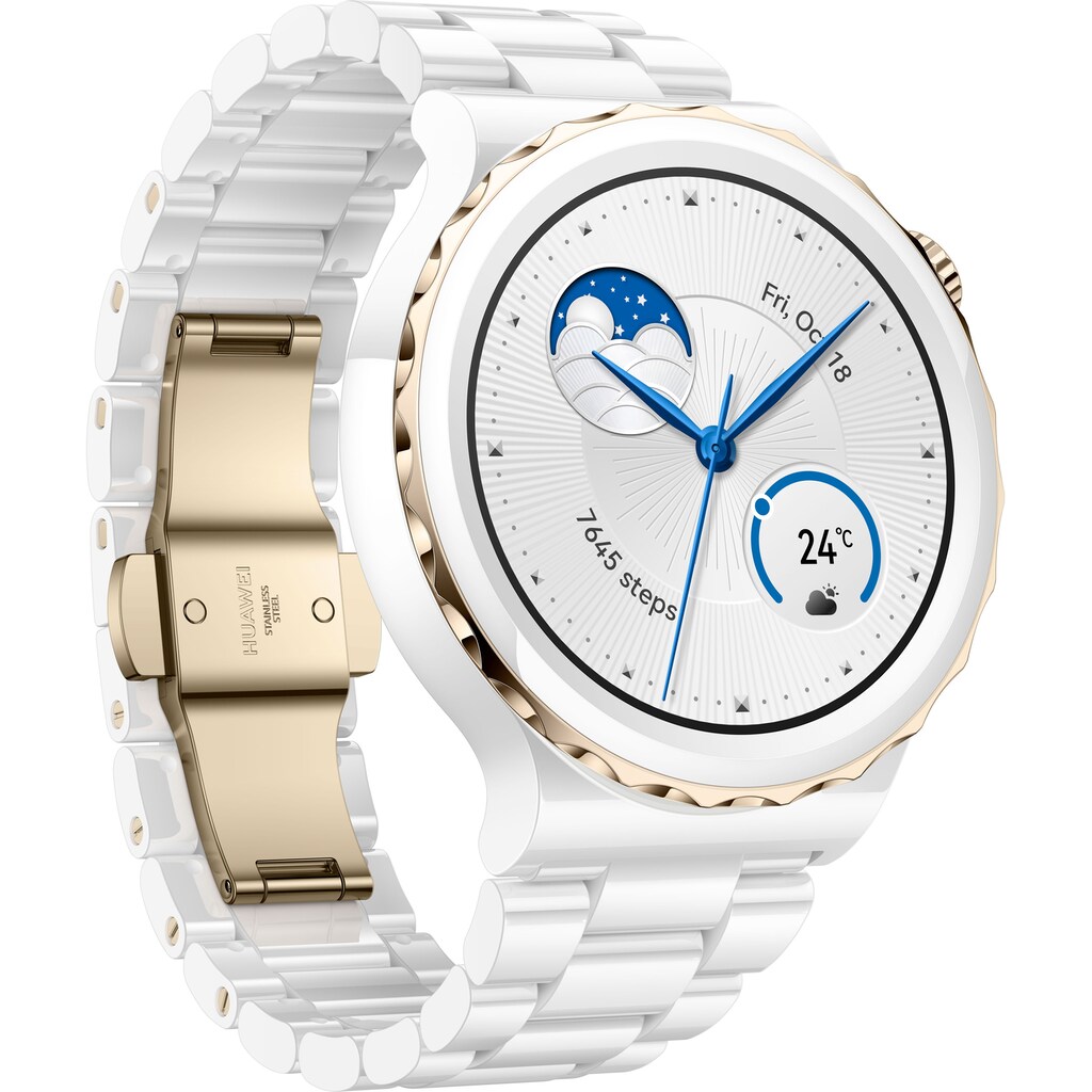 Huawei Smartwatch »Watch GT3 Pro 43mm«, (Harmony OS 3 Jahre Herstellergarantie)
