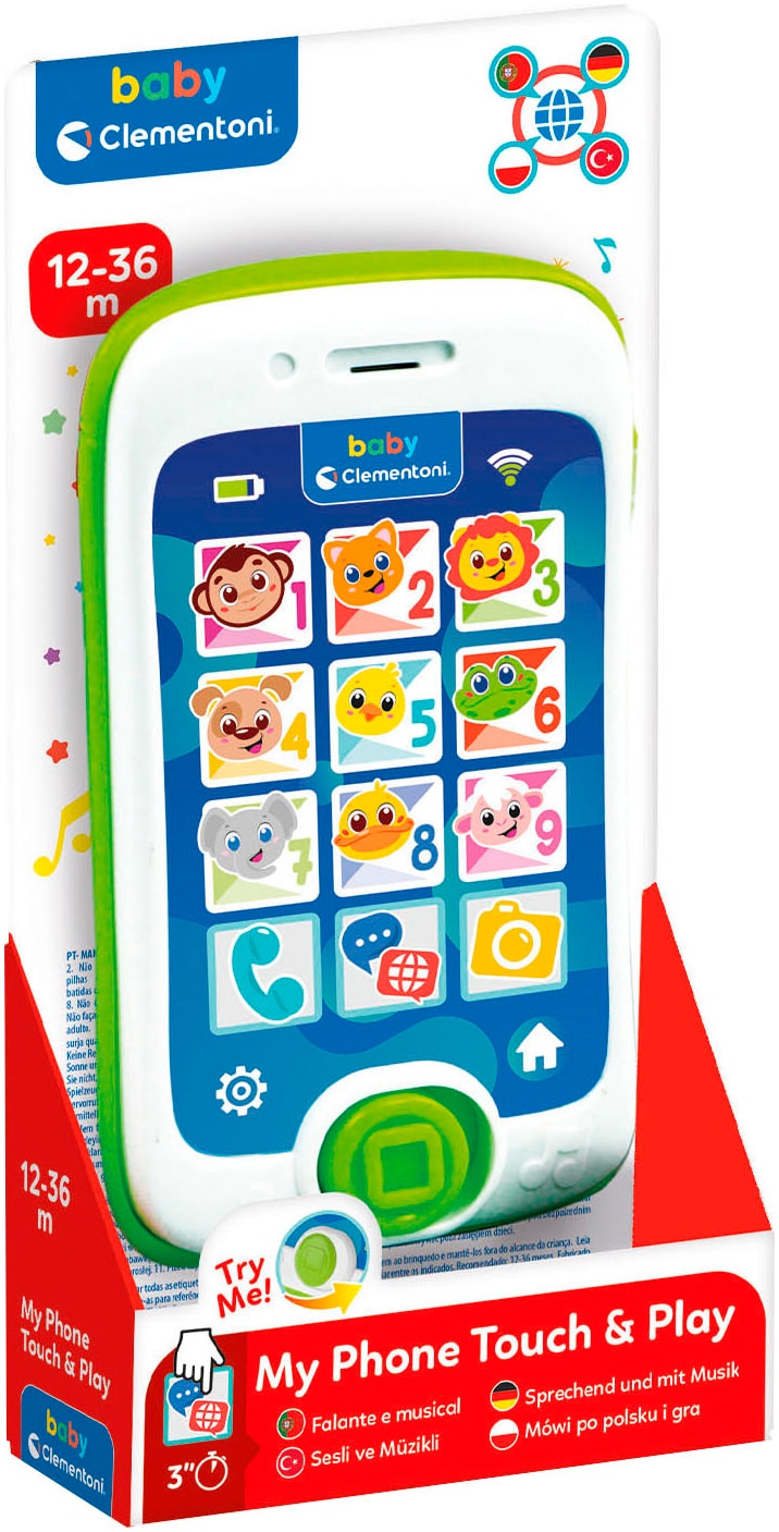 Clementoni® Spiel-Smartphone »Baby Clementoni, Smartphone Fun«, mit Licht und Sound