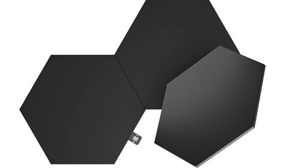 LED Dekolicht »Nanoleaf Shapes Ultra Black Hexagons Expansion Pack - 3PK«