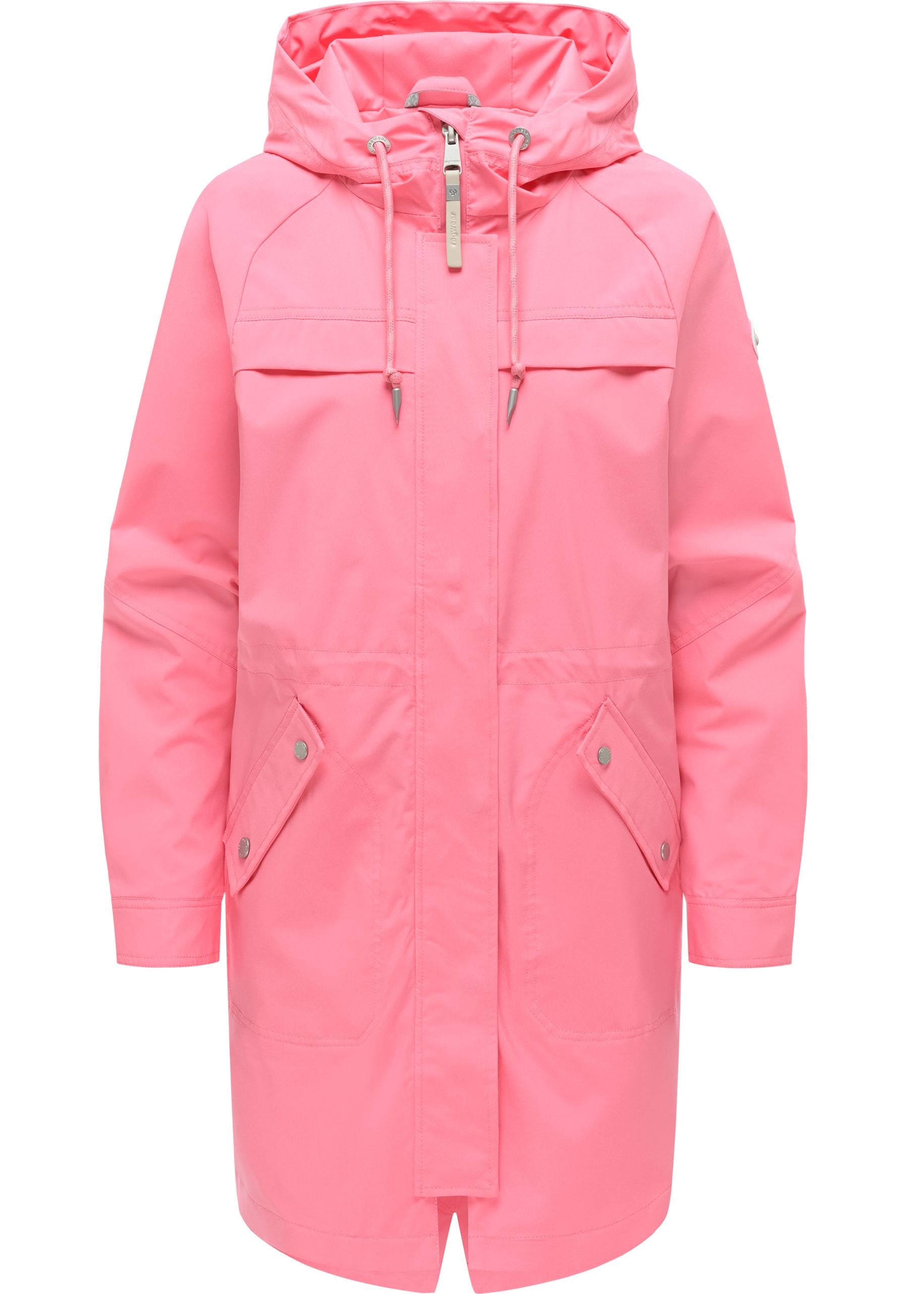 Ragwear Regenmantel »Ximenna« wasserdichter und atmungsaktiver Damen Übergangsparka