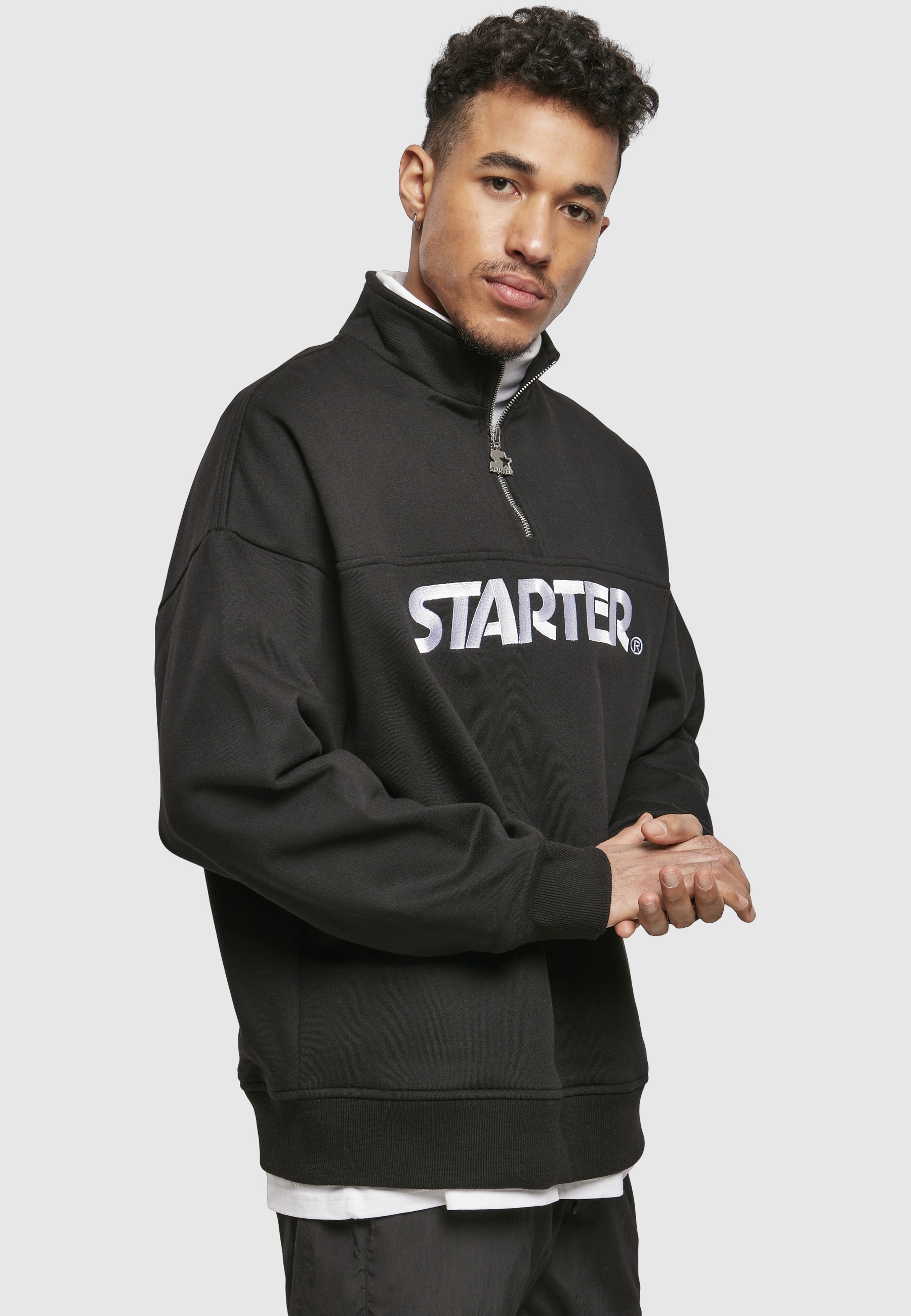 Starter Black Label Sweatshirt »Starter Black Label Herren Starter Heavy Color Block Troyer«, 1 Stk.
