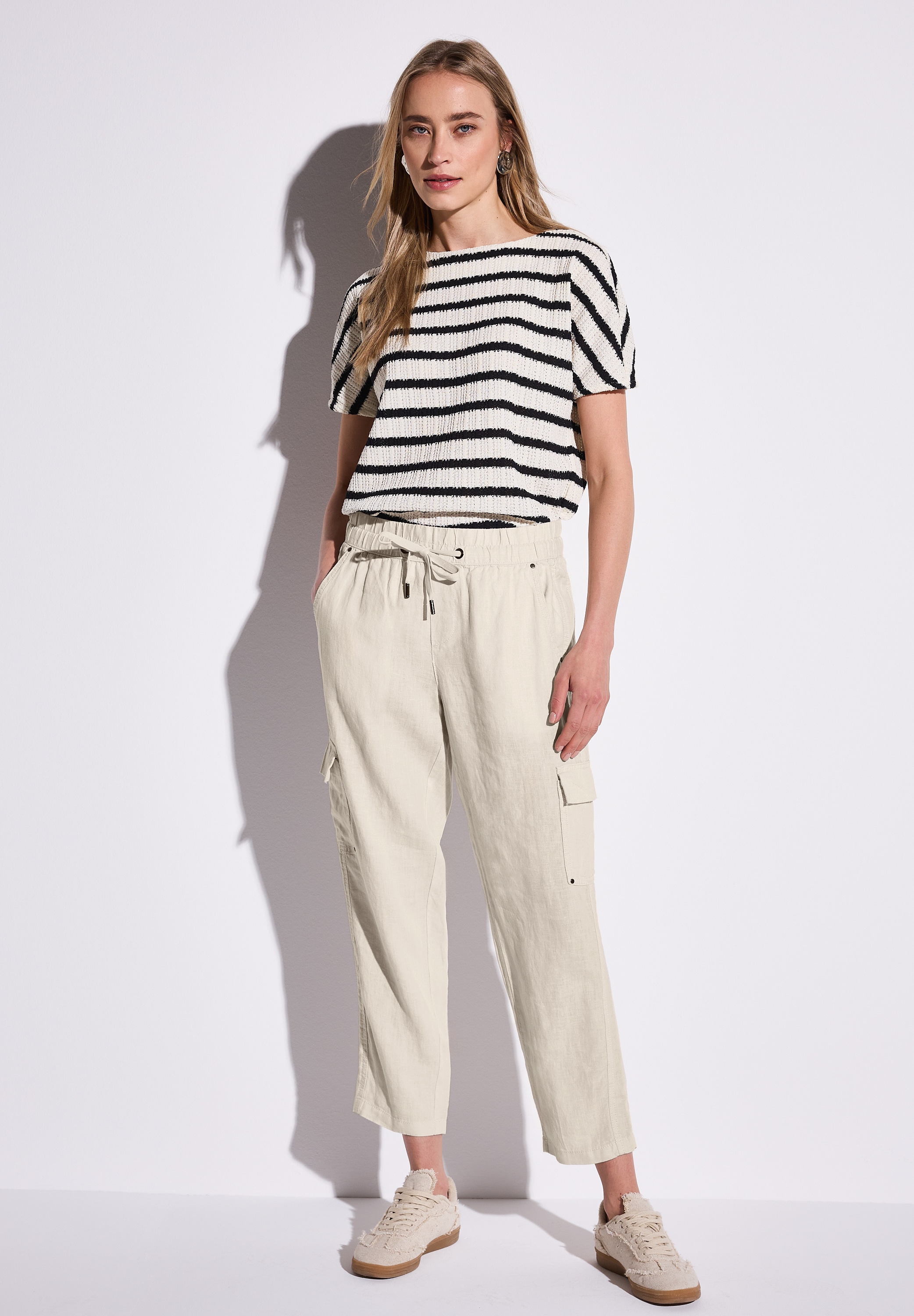 STREET ONE Cargohose, im Loose Fit
