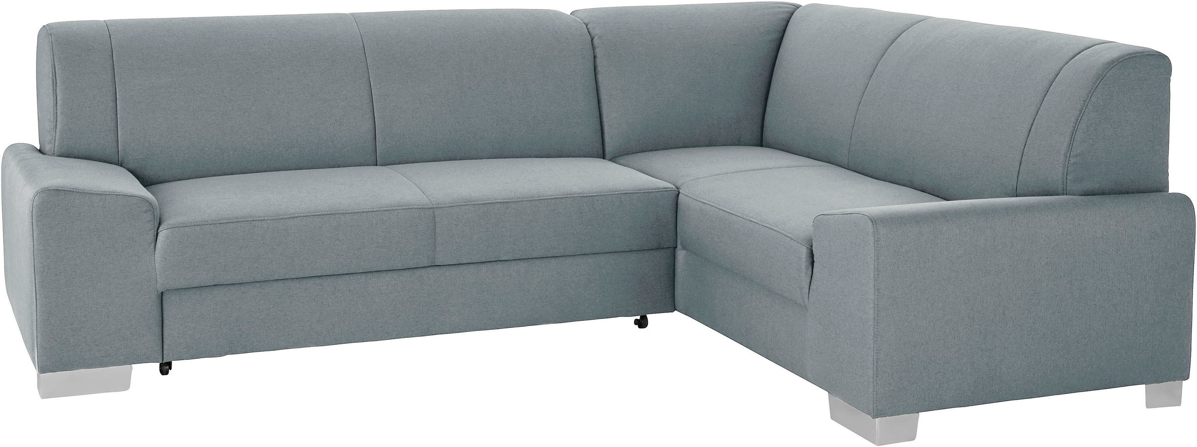 DOMO collection Ecksofa "Anzio in kubischer Formensprache, flache Armlehnen günstig online kaufen