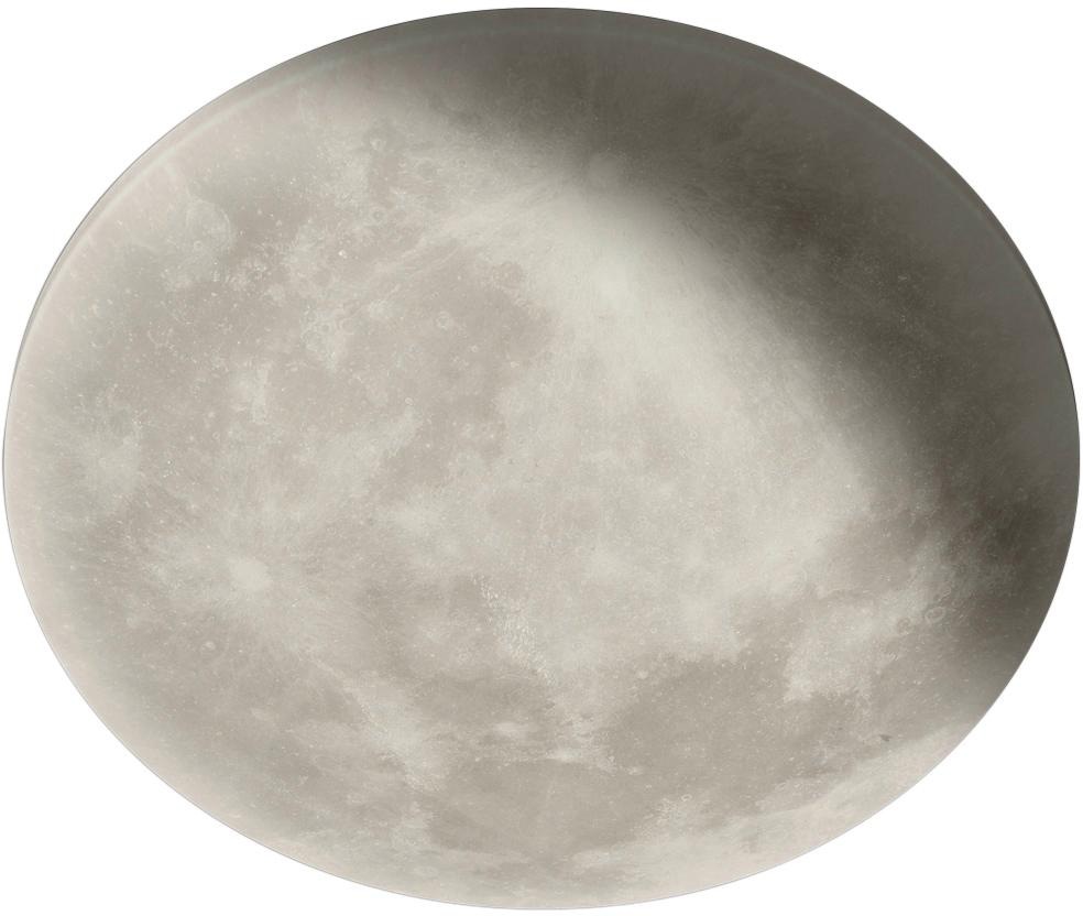 TRIO Leuchten LED Deckenleuchte »Lunar« LED-Board 1 Stk. Warmweiß "Mondleuchte" Fernbedienung,integrierter Dimmer,Nachtlicht