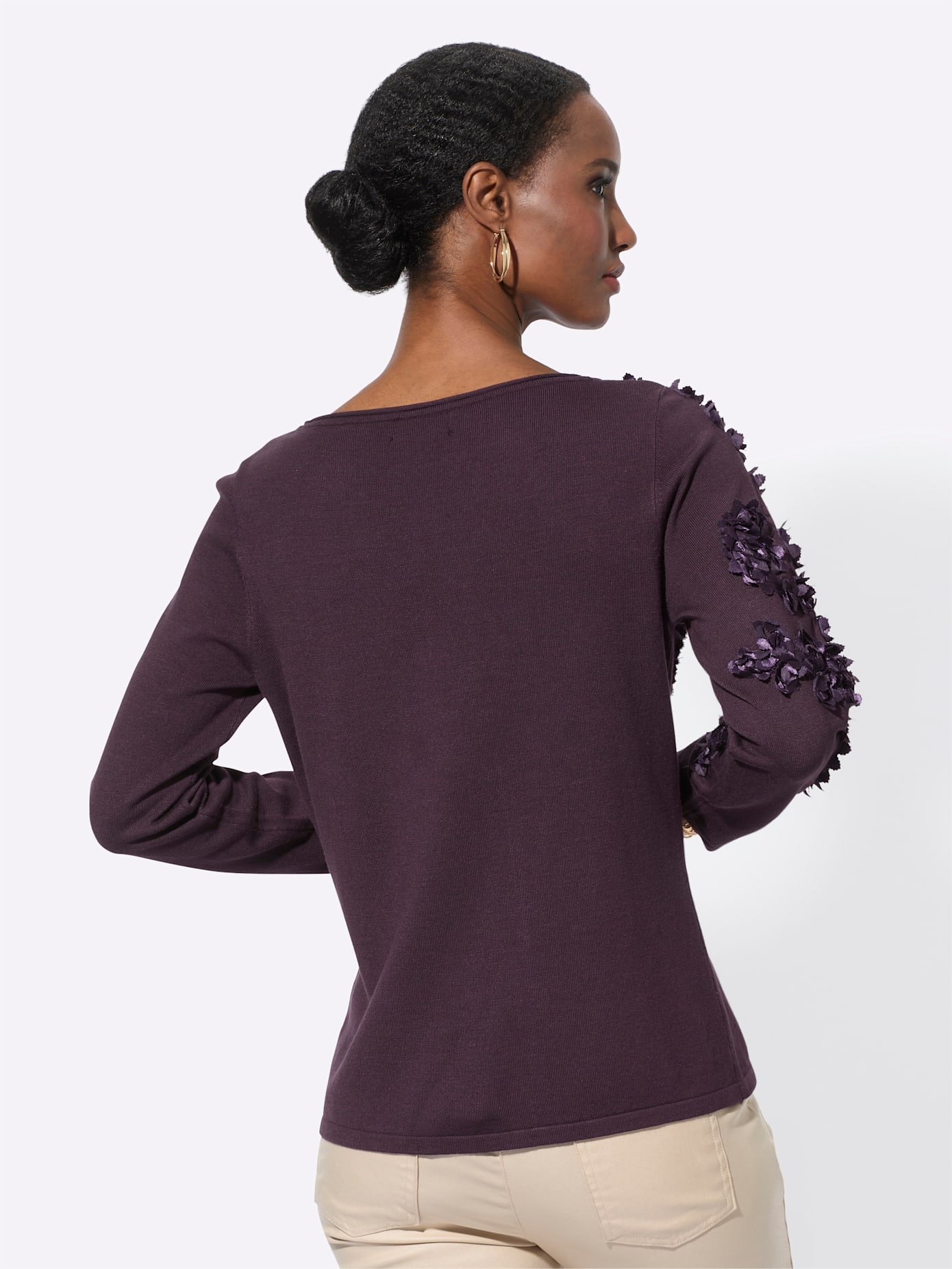 creation L Strickpullover »Lyocell-Viskose-Pullover«