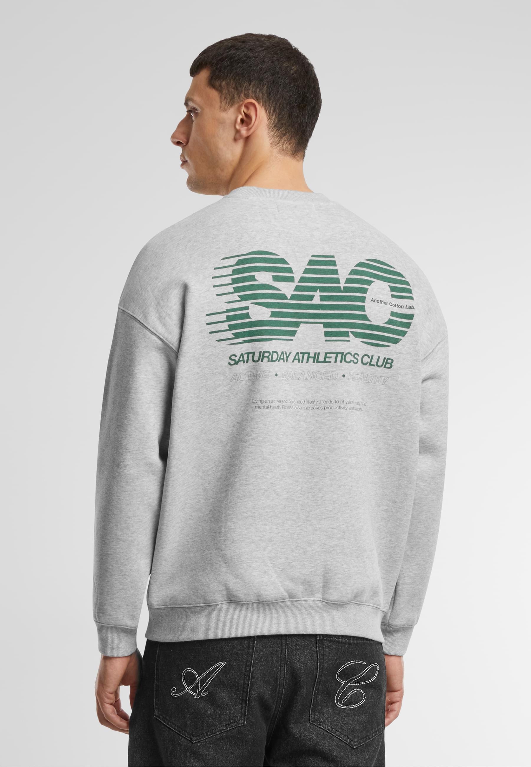 Another Cotton Lab Rundhalspullover »Another Cotton Lab SAC Oversized Sweatshirt«, (1 tlg.)