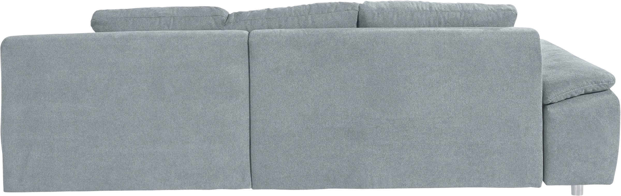 sit&more Ecksofa Labene, wahlweise mit Bettfunktion und Bettkasten, inkl. Rückenkissen