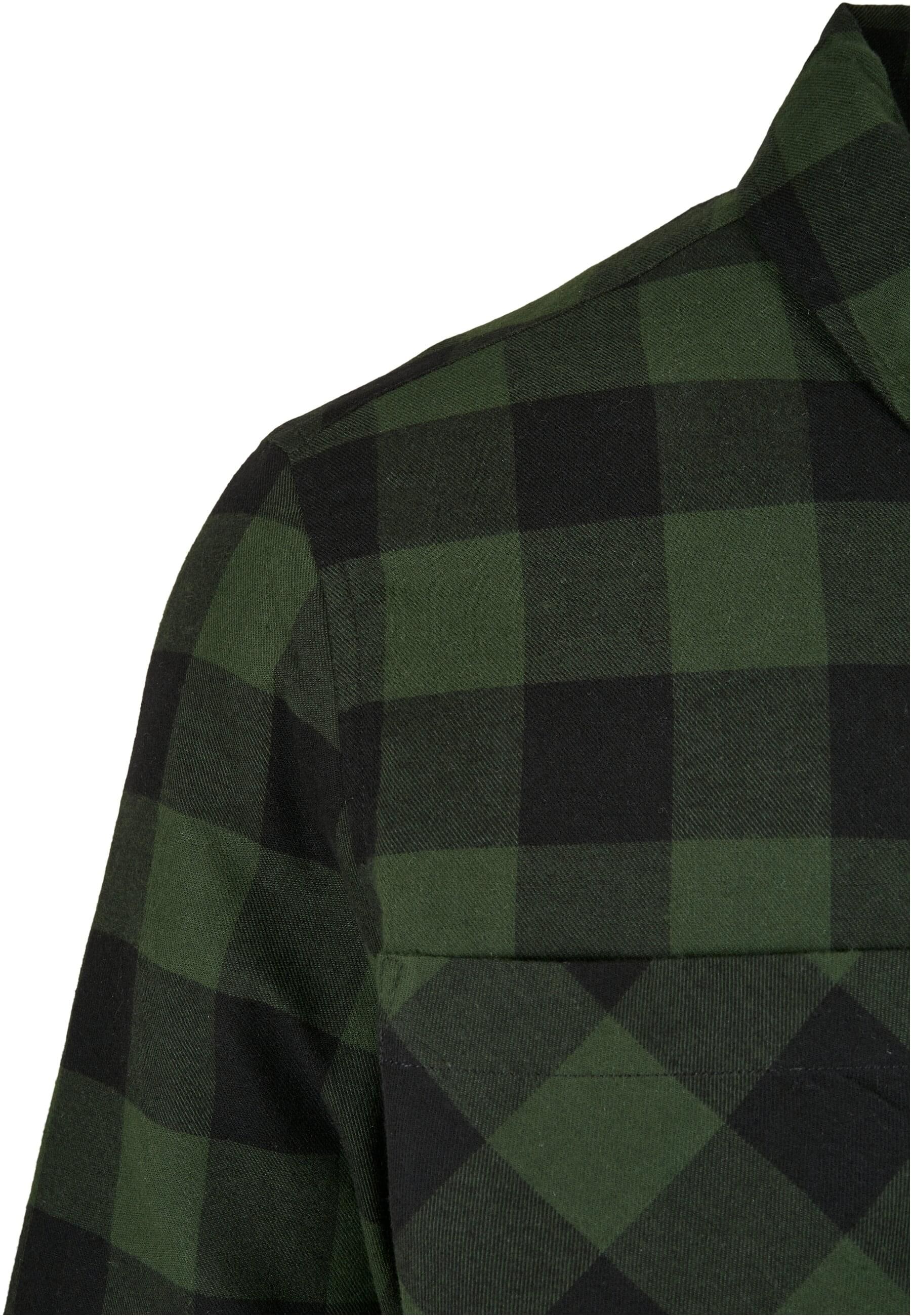 URBAN CLASSICS Langarmhemd »Urban Classics Herren Padded Check Flannel Shirt«, (1 tlg.)