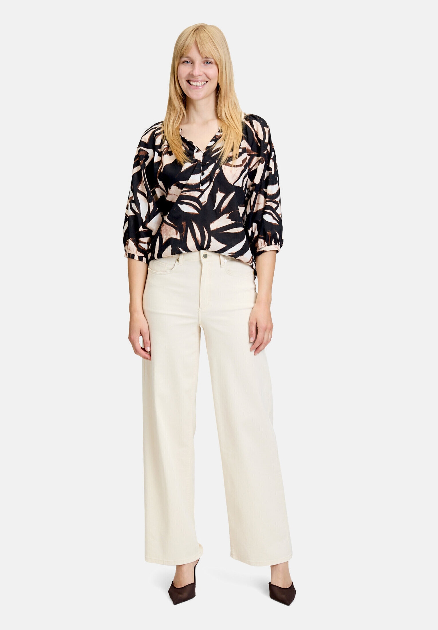 Betty&Co Schlupfbluse "Damen mit Print"