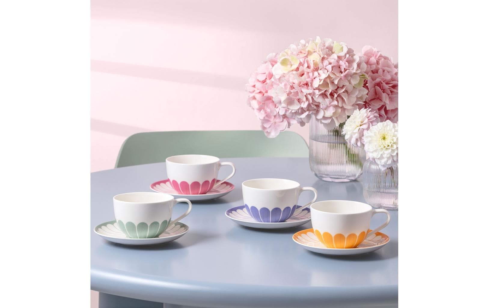 Villeroy & Boch Cappuccinotasse »Fleur 6 Stück«