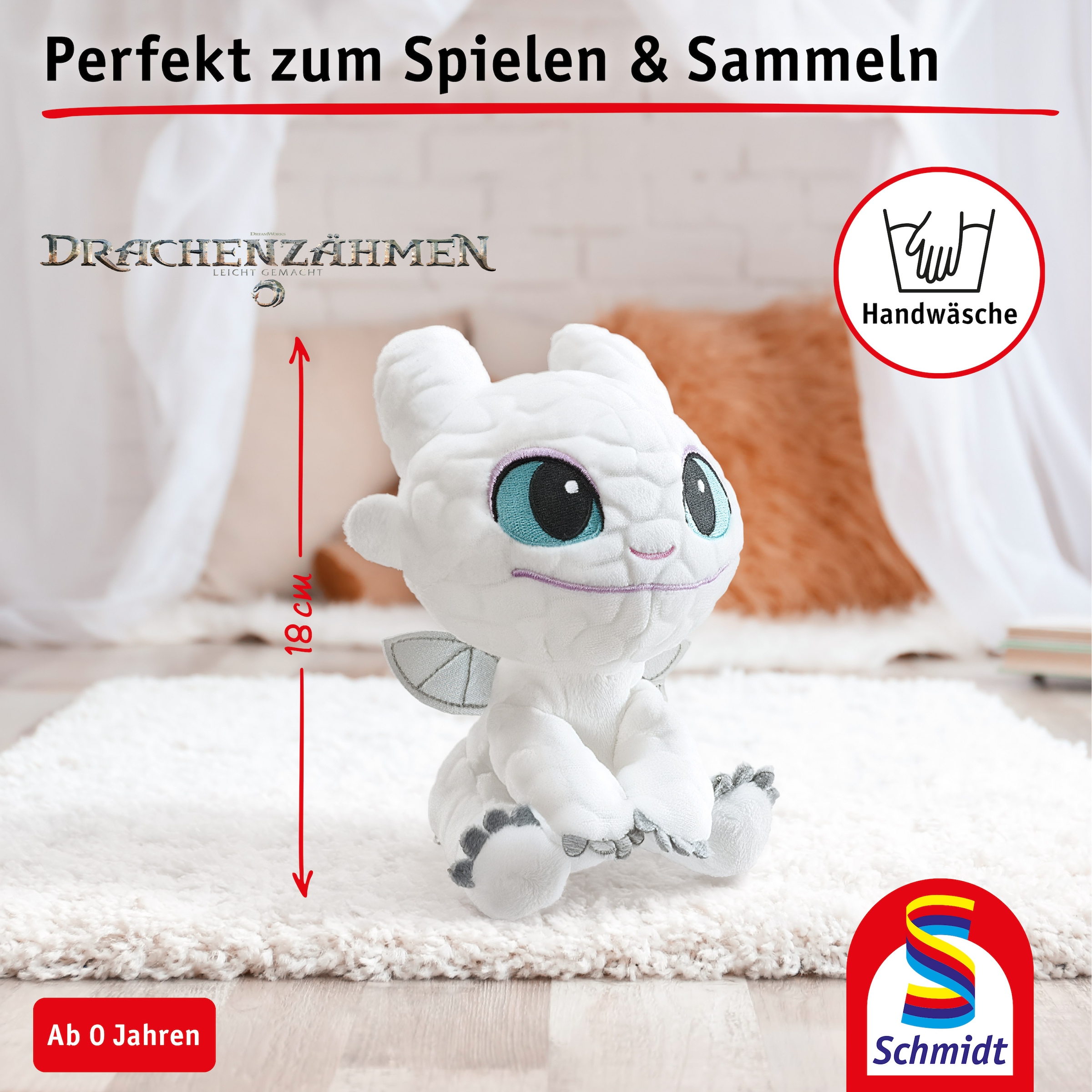 Schmidt Spiele Plüschfigur »Dragons, Tagschatten 18 cm«