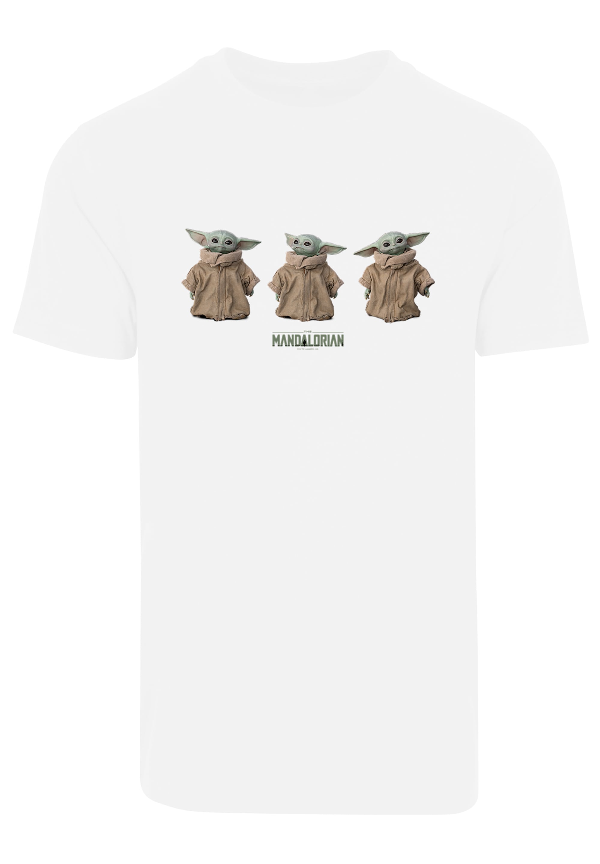 F4NT4STIC T-Shirt »Star Wars The Mandalorian Baby Yoda Krieg der Sterne«, Print