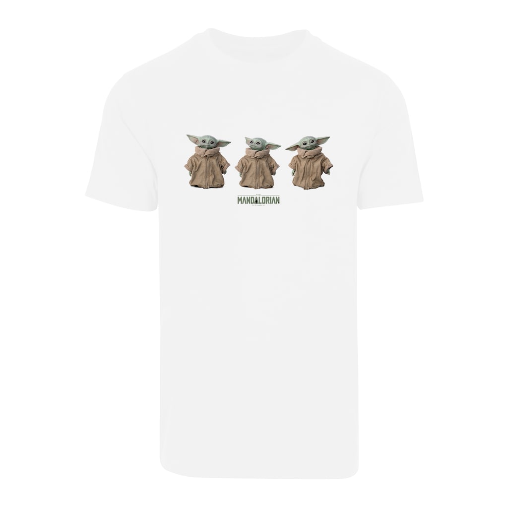 F4NT4STIC T-Shirt »Star Wars The Mandalorian Baby Yoda Krieg der Sterne«