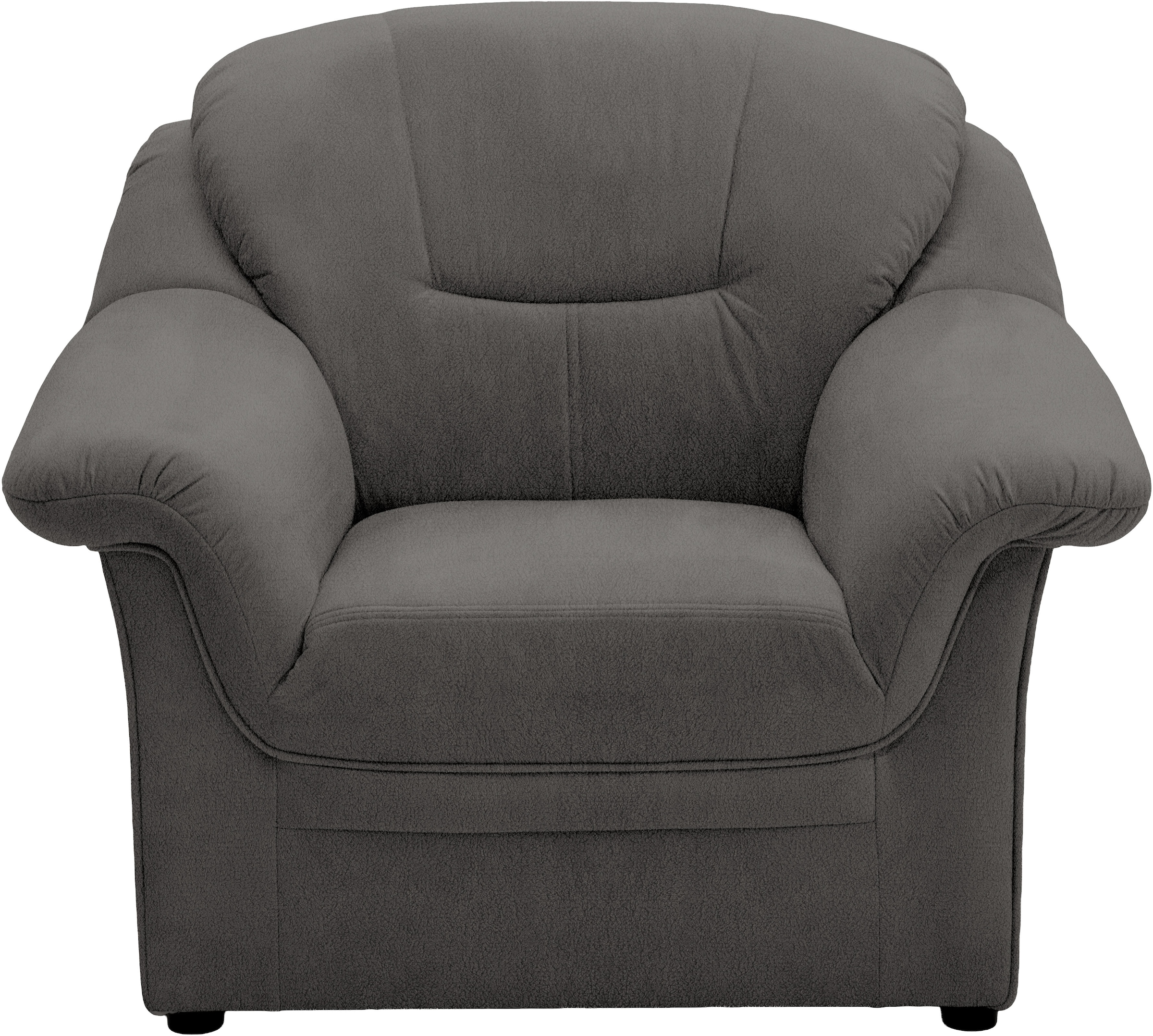 OTTO home Sessel »Nyborg Sitzbreite 48 cm, mittelfester Sitzkomfort« aus pflegeleichtem, weichem Luxus-Microfaser