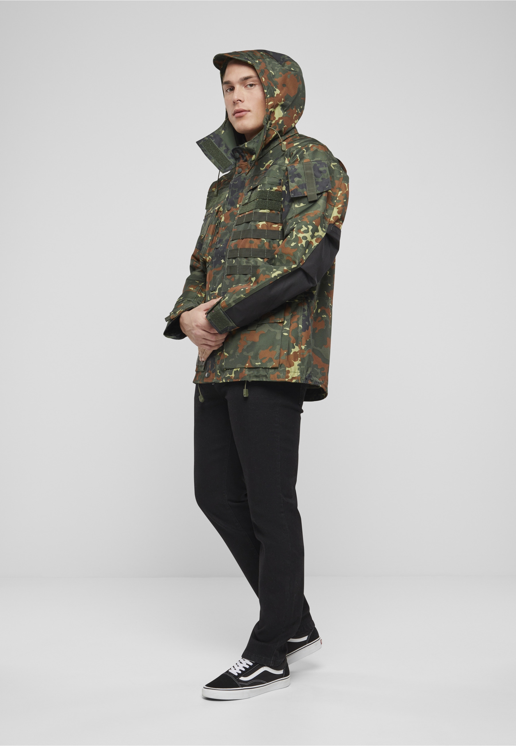 Brandit Winterjacke »Brandit Herren Performance Outdoorjacket« 1 Stk. tlg. mit Kapuze