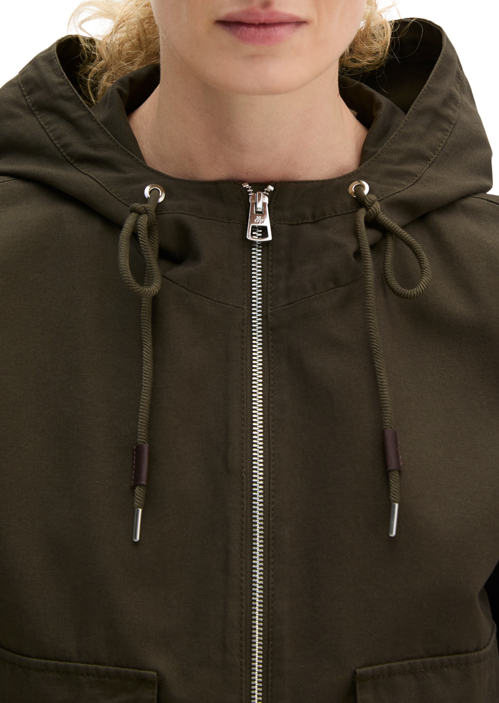 Marc O'Polo Outdoorjacke »aus gepeachtem Baumwoll-Canvas«