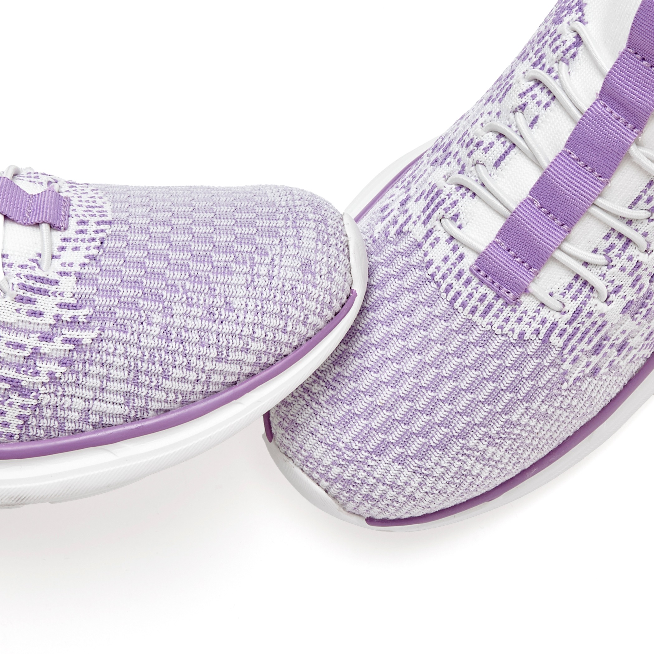 Sneaker LASCANA "Slipper, Halbschuh, Turnschuhe, Slip-On-Sneaker", Damen, Gr. 39, lila, Obermaterial: 100% Textilmaterial. Decksohle: 100% Textilmaterial. Futter: 100% Textilmaterial. Laufsohle: 100% Synthetik, unifarben mit Farbeinsatz, Basic, Schuhe Sne 3