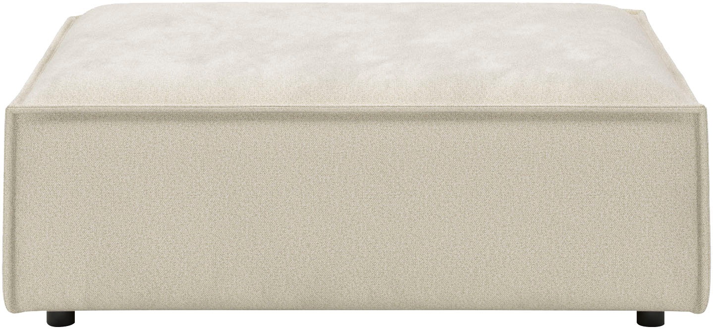 Places of Style Polsterhocker »Watertown, XXL Hockerbank passend zum Sofa - ideal als Beistellmodul«, erweiterbare Hockerbank mit weicher Polsterung
