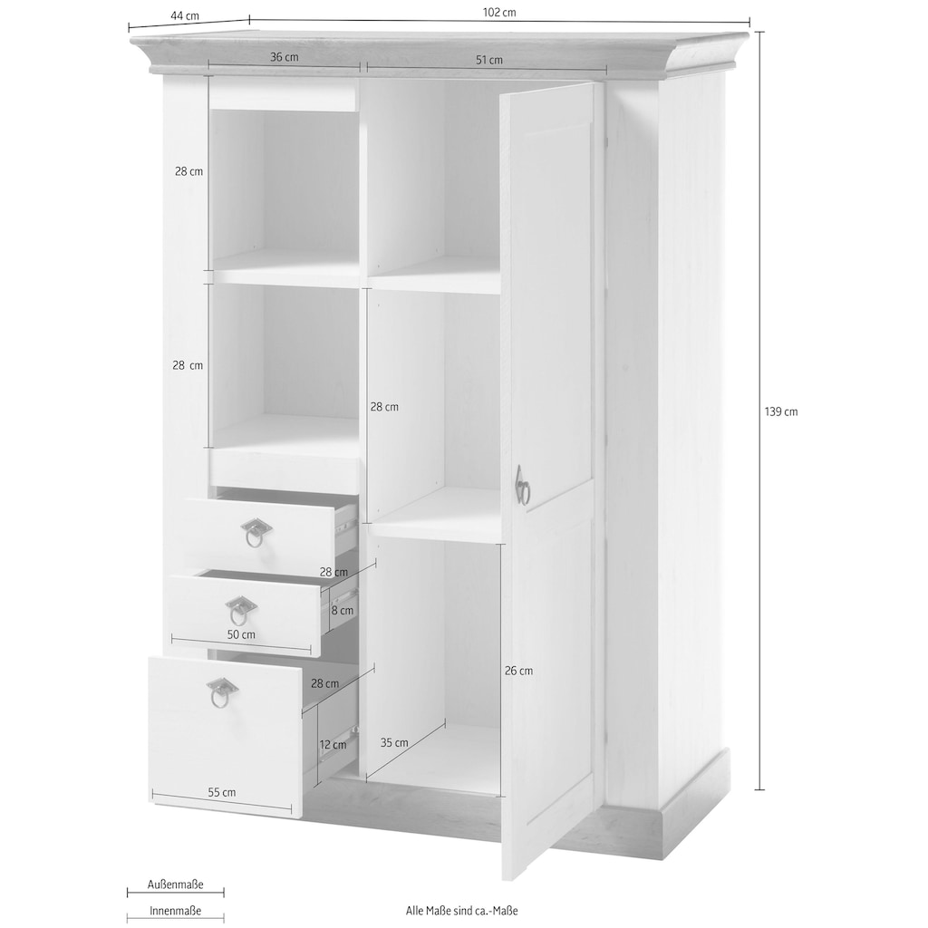 Home affaire Highboard »Cremona«