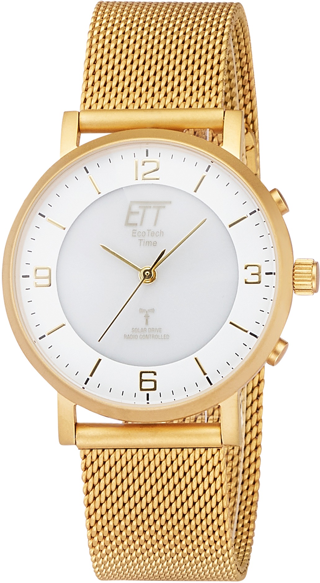 ETT Eco Tech Time Orologio Radio Controllato Atacama - Analogico-Digitale, Solare, 40mm, 5 ATM, EGS-11471-11M - 5
