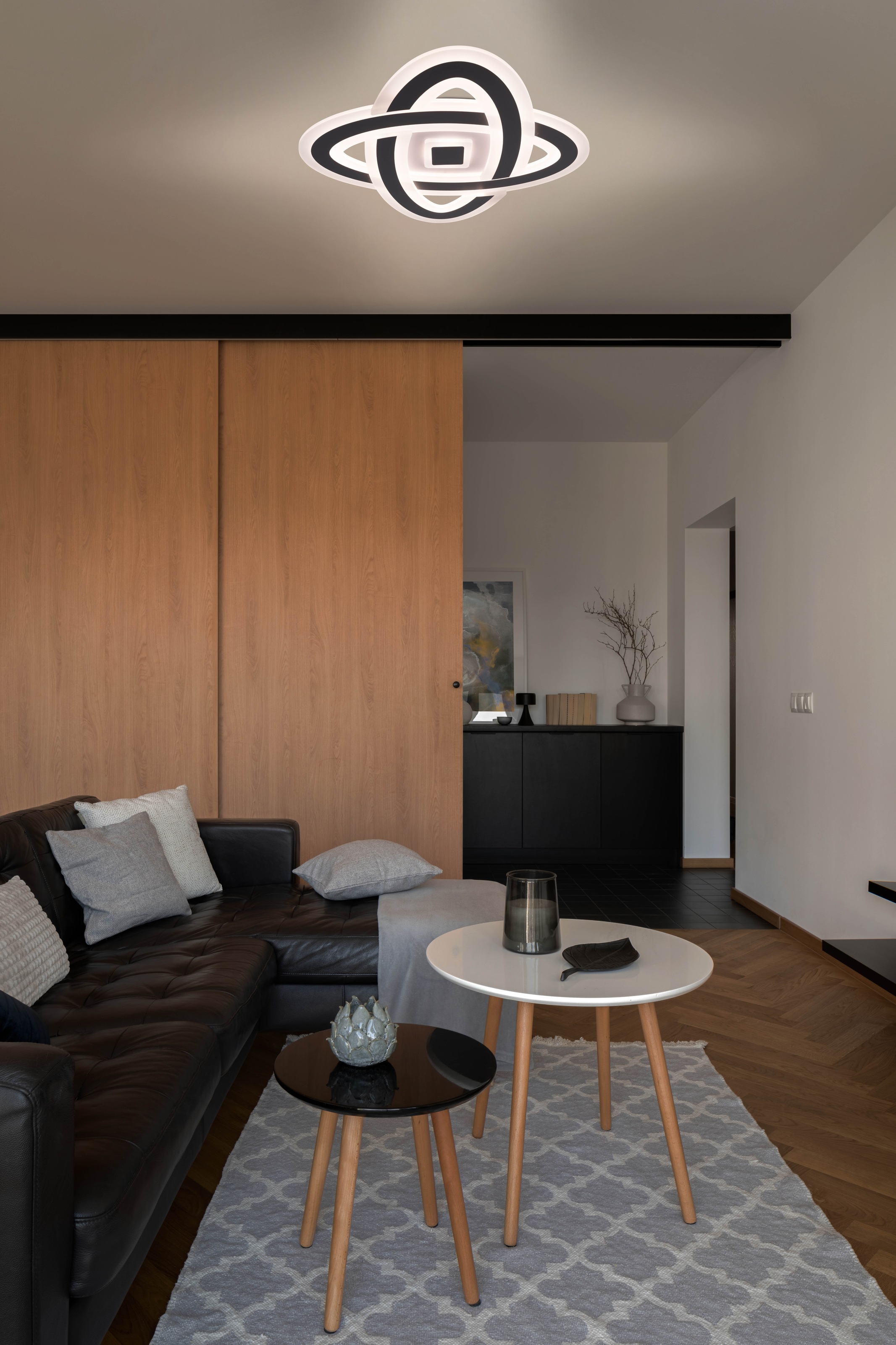 näve LED Deckenleuchte »Milla« LED-Modul 1 Stk. warmweiß - kaltweiß Dimmbar per Fernbedienung, CCT, Memory, Nachlicht, Timer, Sterneffekt
