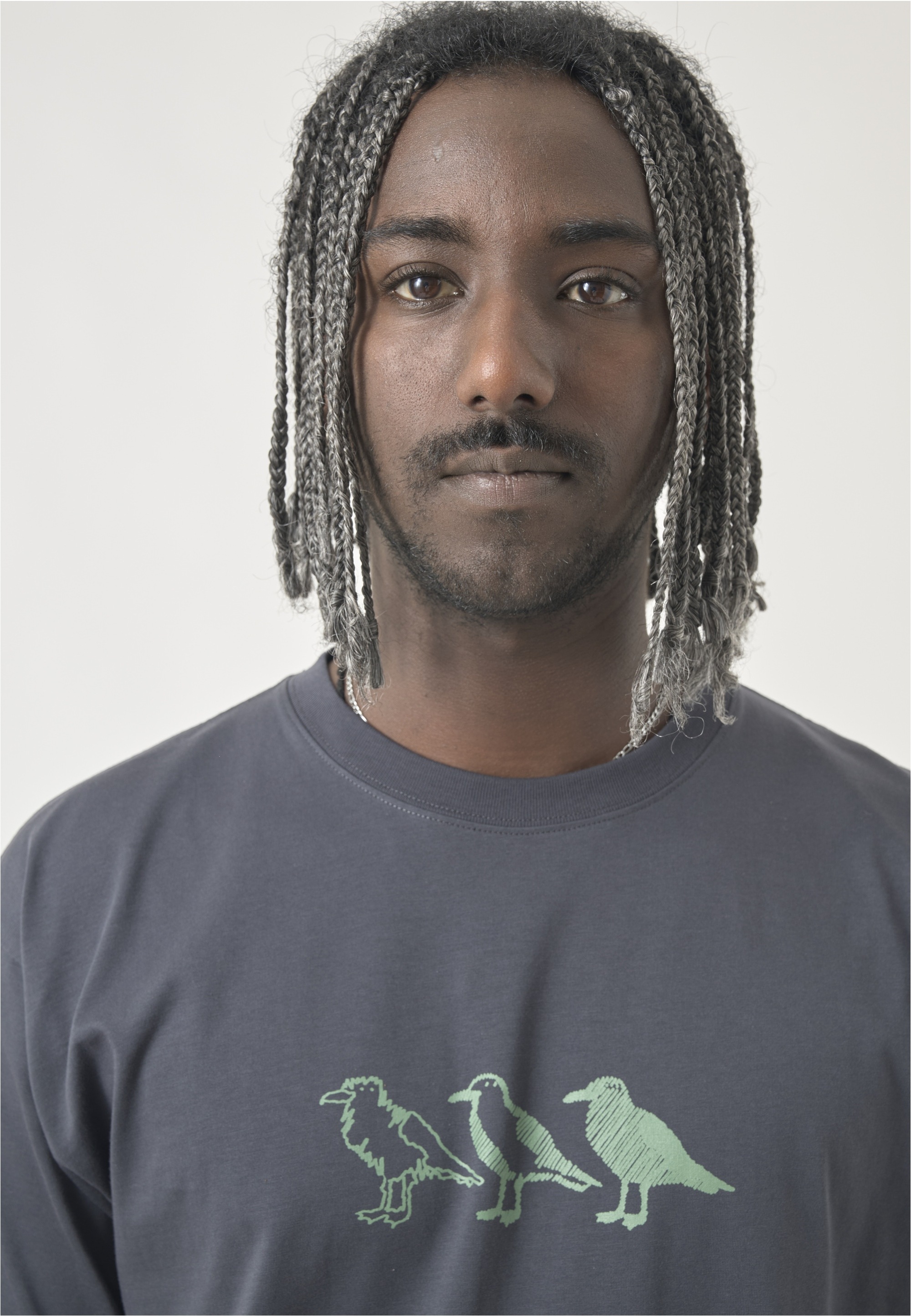 Cleptomanicx T-Shirt »Classic Tee Scribble Gull« in locker geschnittener Form