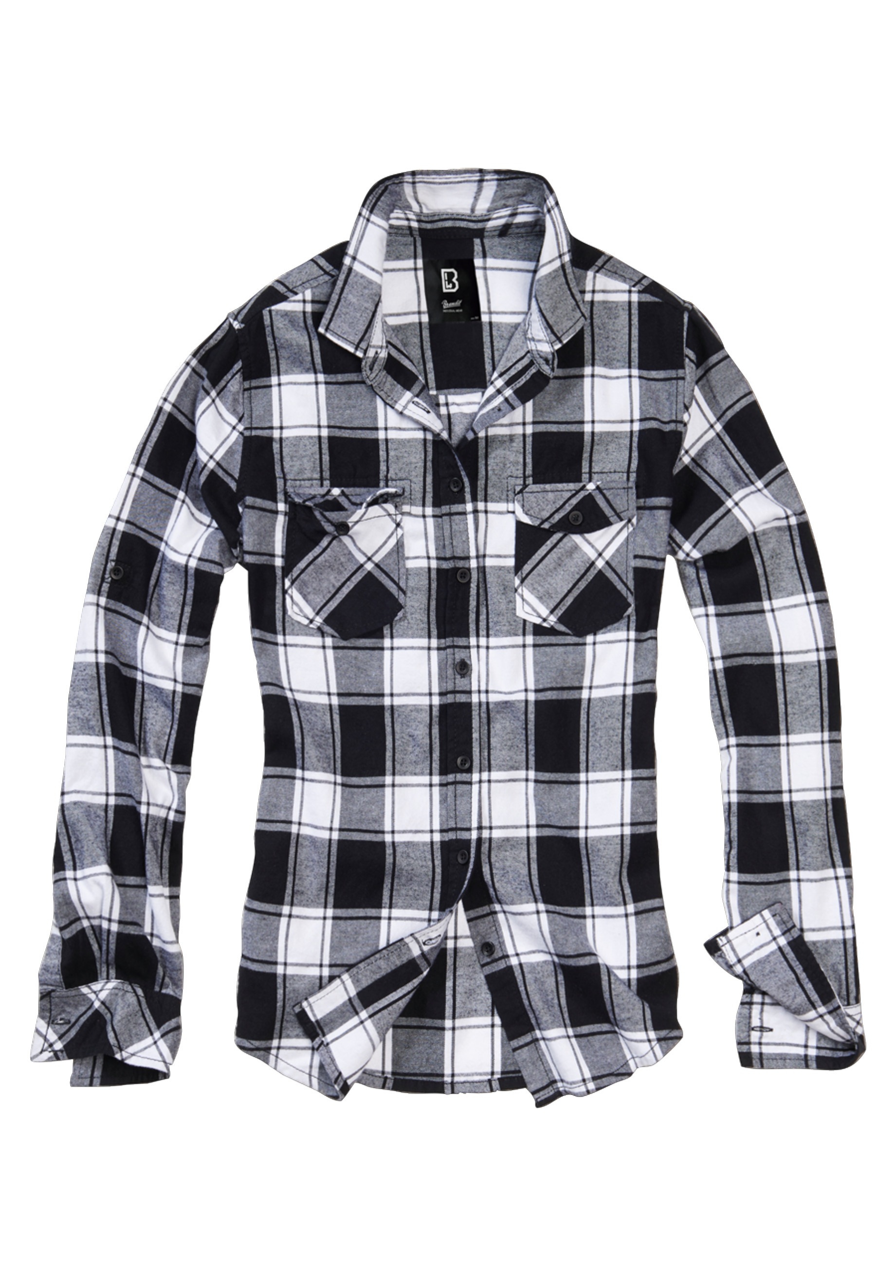 Brandit Langarmhemd "Brandit Damen Amy Flanell Shirt GIRLS" 1 Stk.