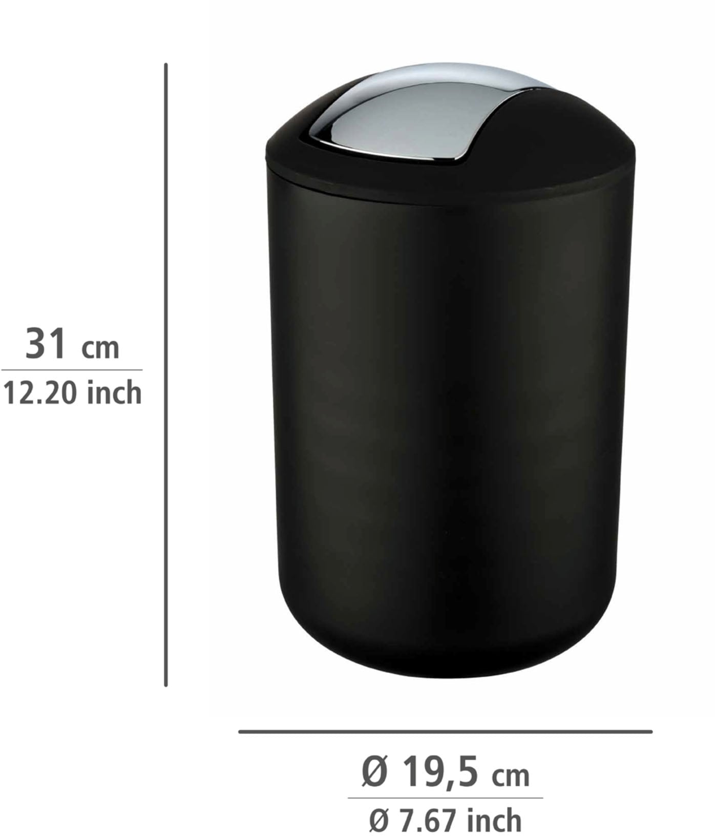 WENKO Badaccessoire-Set »Brasil« Seifenspender, Zahnputzbecher, WC-Garnitur & Kosmetikeimer