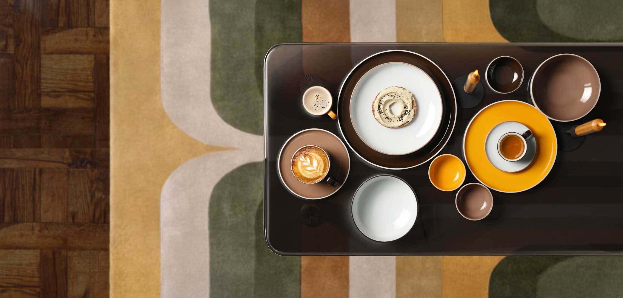 Seltmann Weiden Geschirr-Set »Kaffeeservice Sento Home Pure Colors 18-tlg.« Spülmaschinengeeignet, Mikrowellengeeignet, Ofenfest, Salamandergeeignet, Kühlschrankgeeignet, Gefrierschrankgeeignet