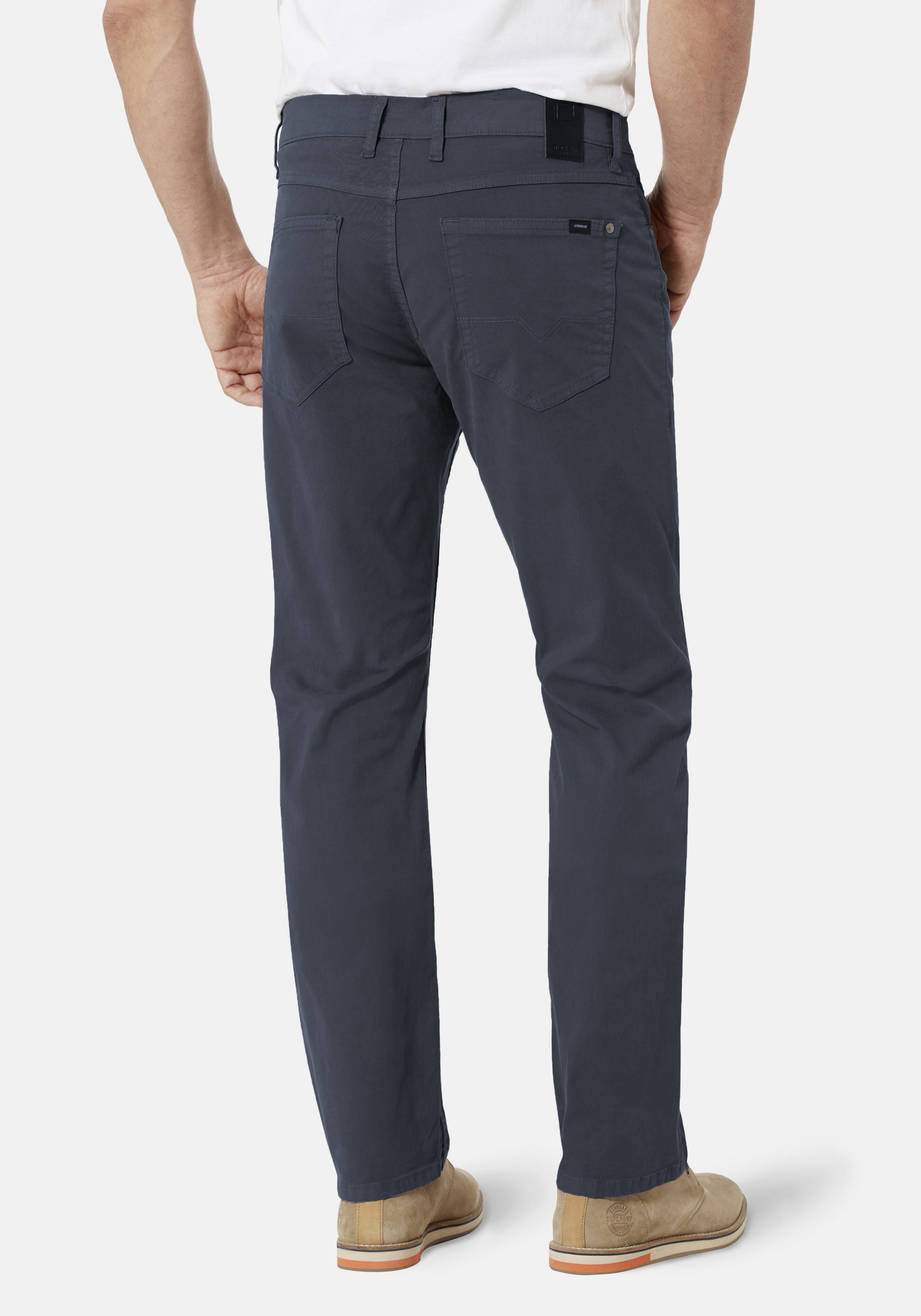 Stooker Men 5-Pocket-Hose "Frisco Twill Straight Fit", Straight Fit Casual günstig online kaufen