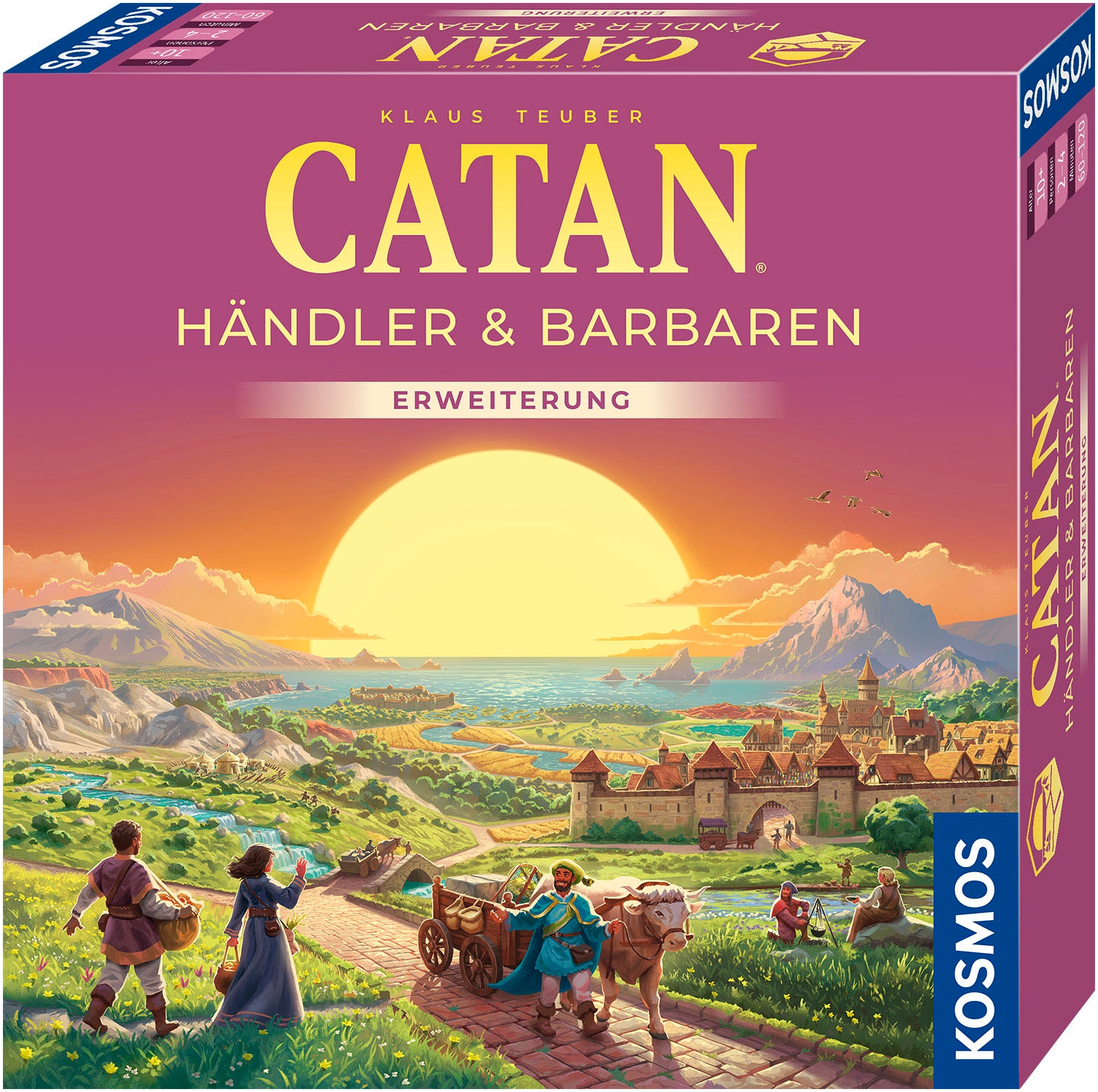KOSMOS Kinder Spiel "CATAN Händler & Barbaren", bunt, Spiele, Made in Germany