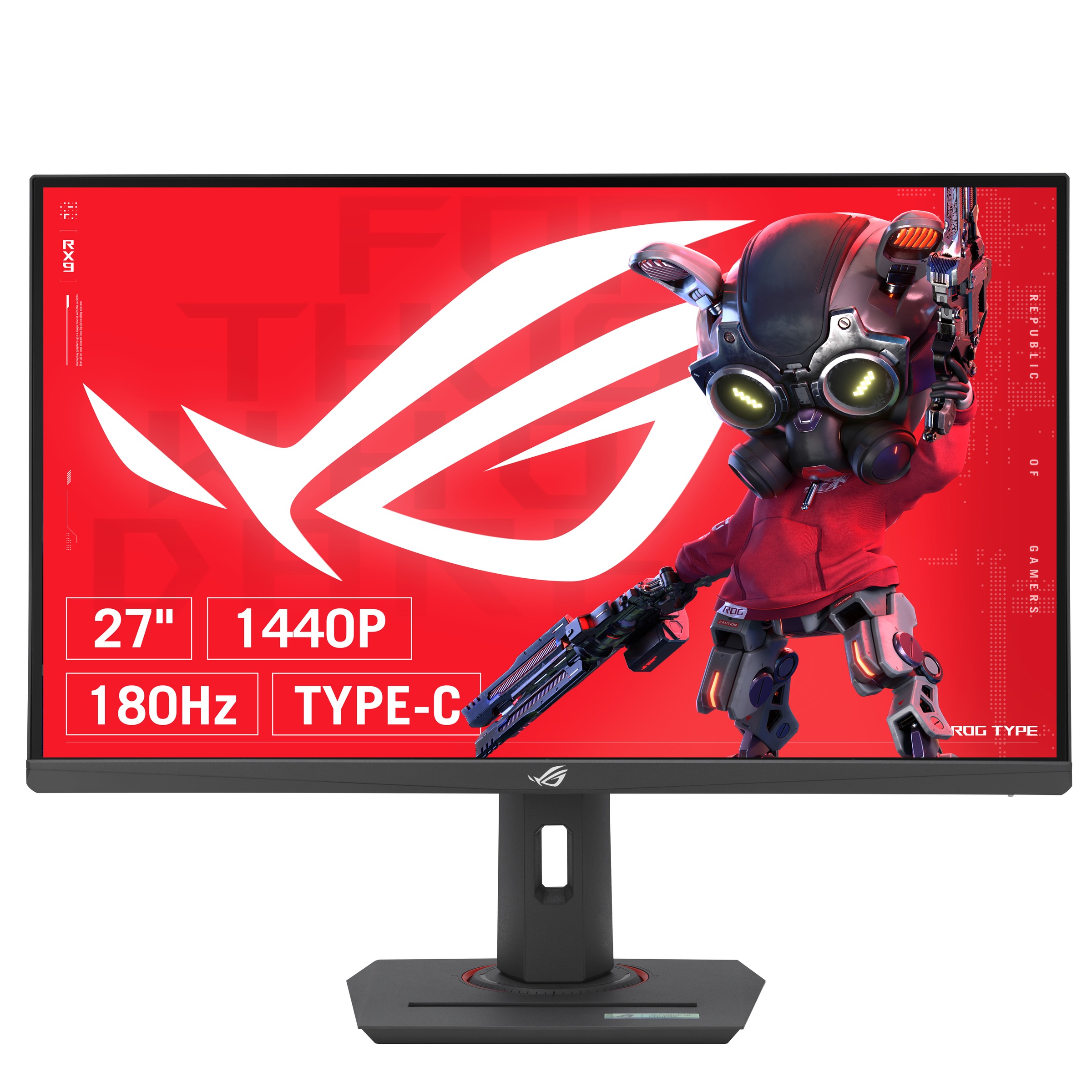 ASUS LCD-Monitor "XG27UCS", B:61,5cm H:51,3cm T:21,9cm, schwarz, Monitore
